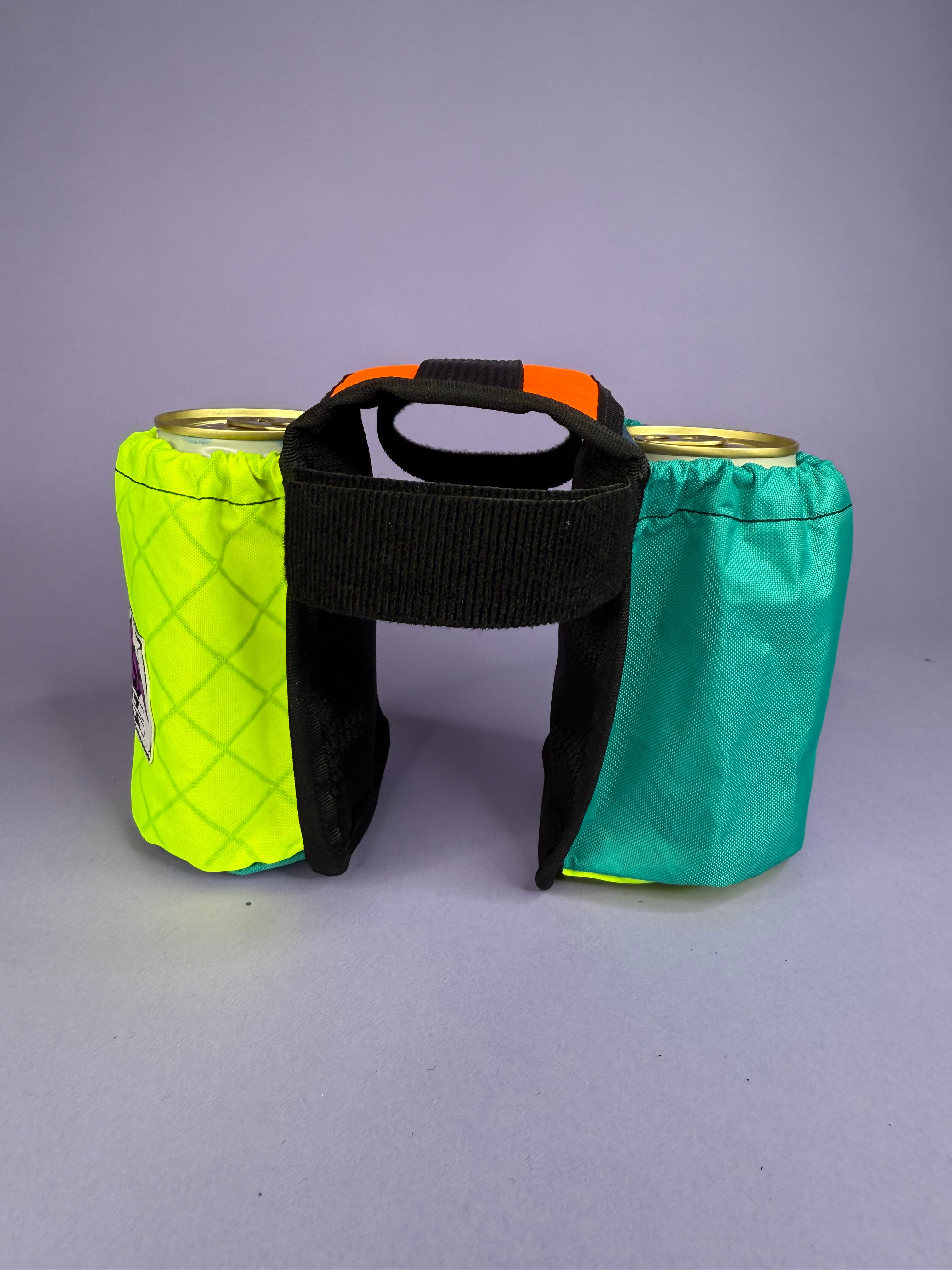 High-Vis/Teal 2-Pack Beverage Carrier