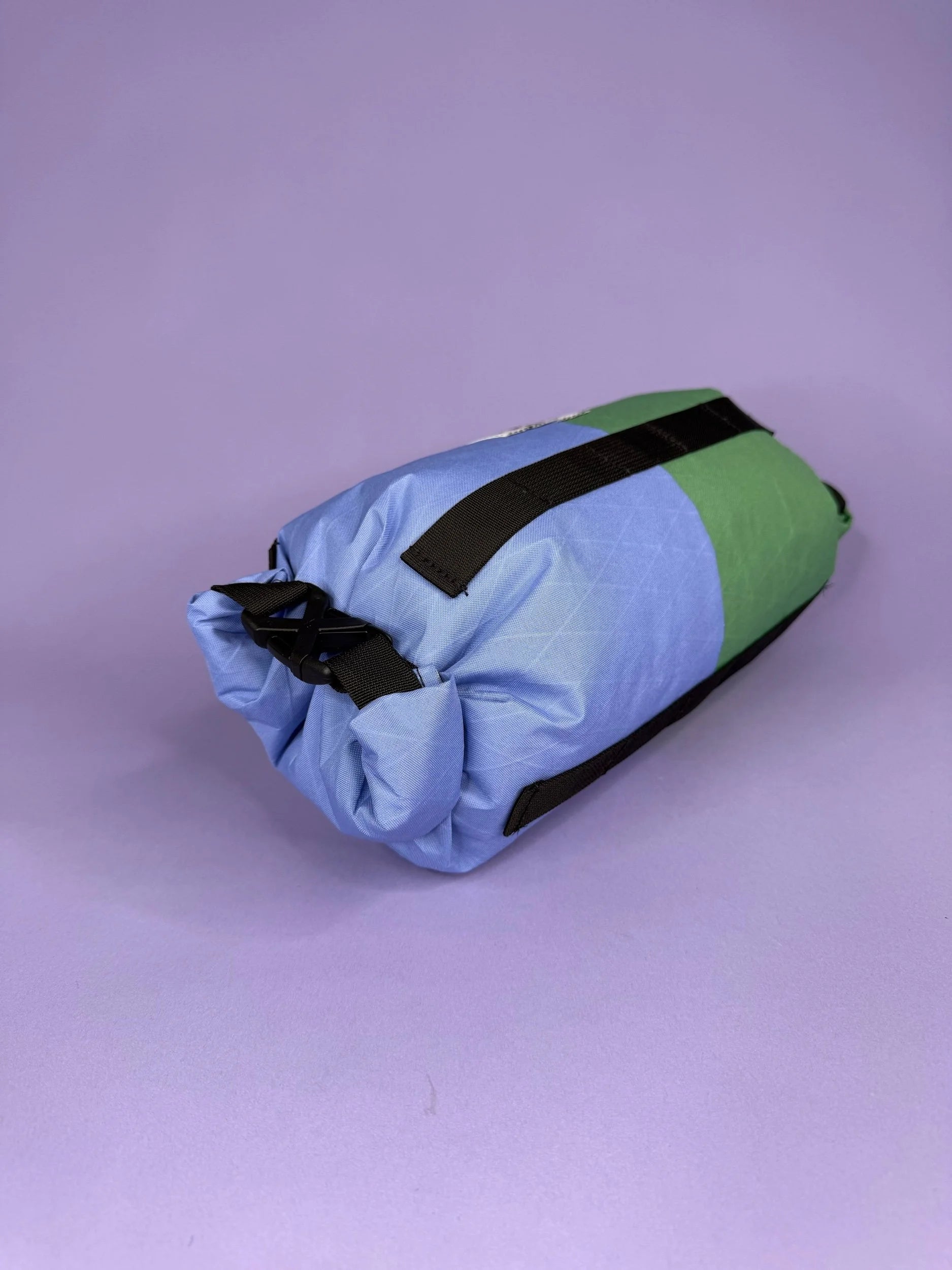 Bluebell/Green Double Roll Bag