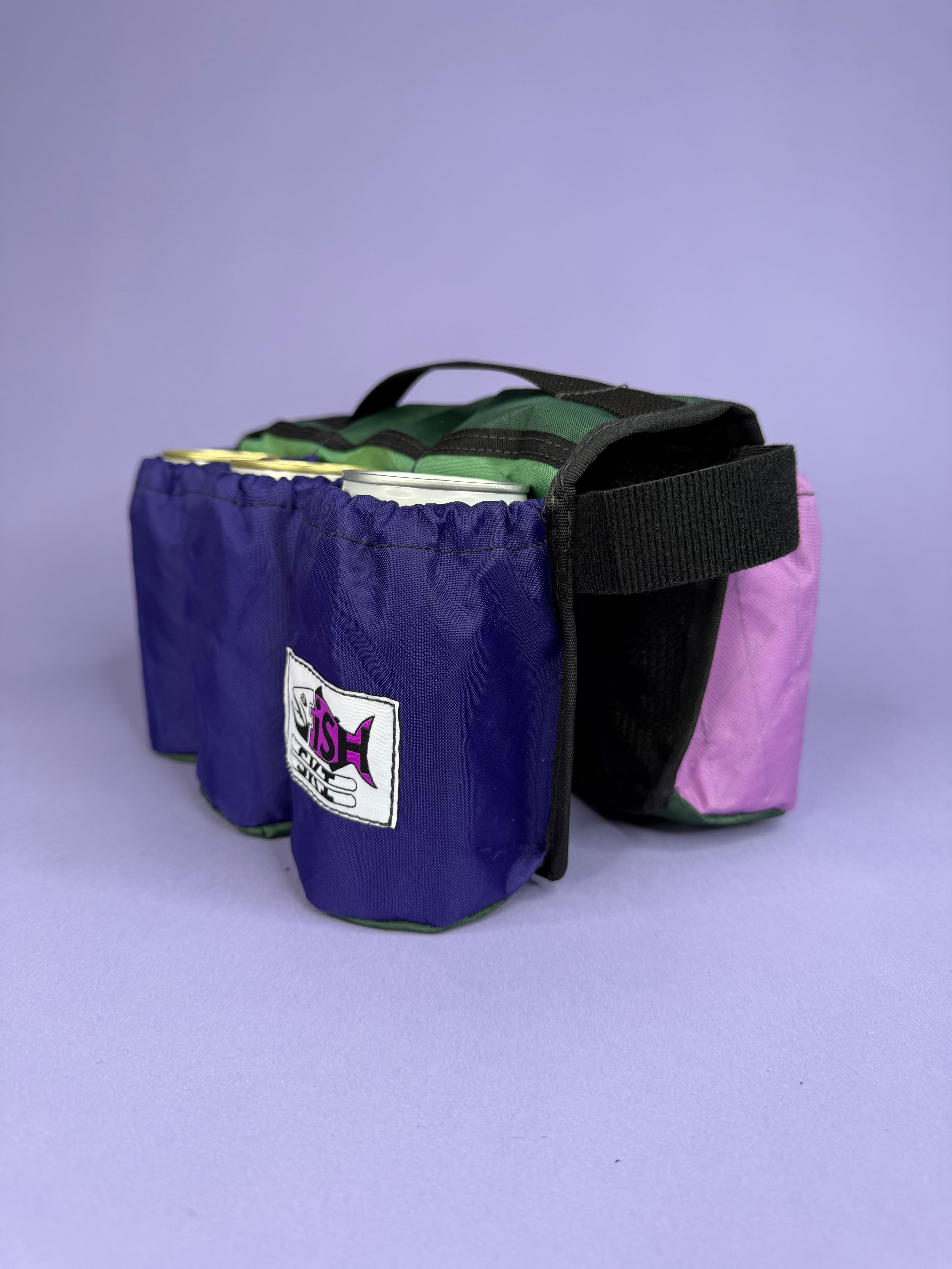 Purple/Lavender 6-Pack Beverage Carrier
