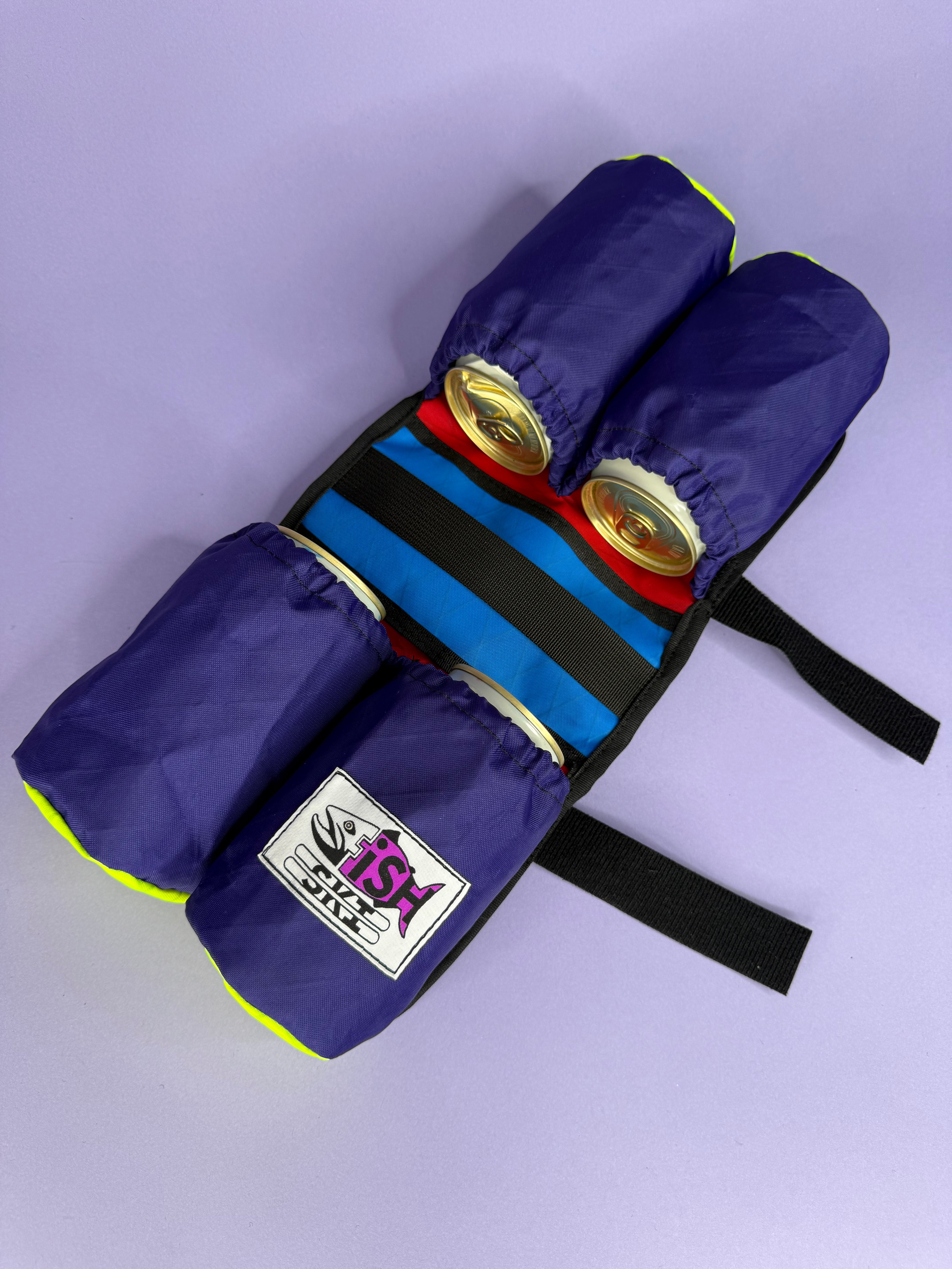 PURPLE 4-Pack Beverage Carrier