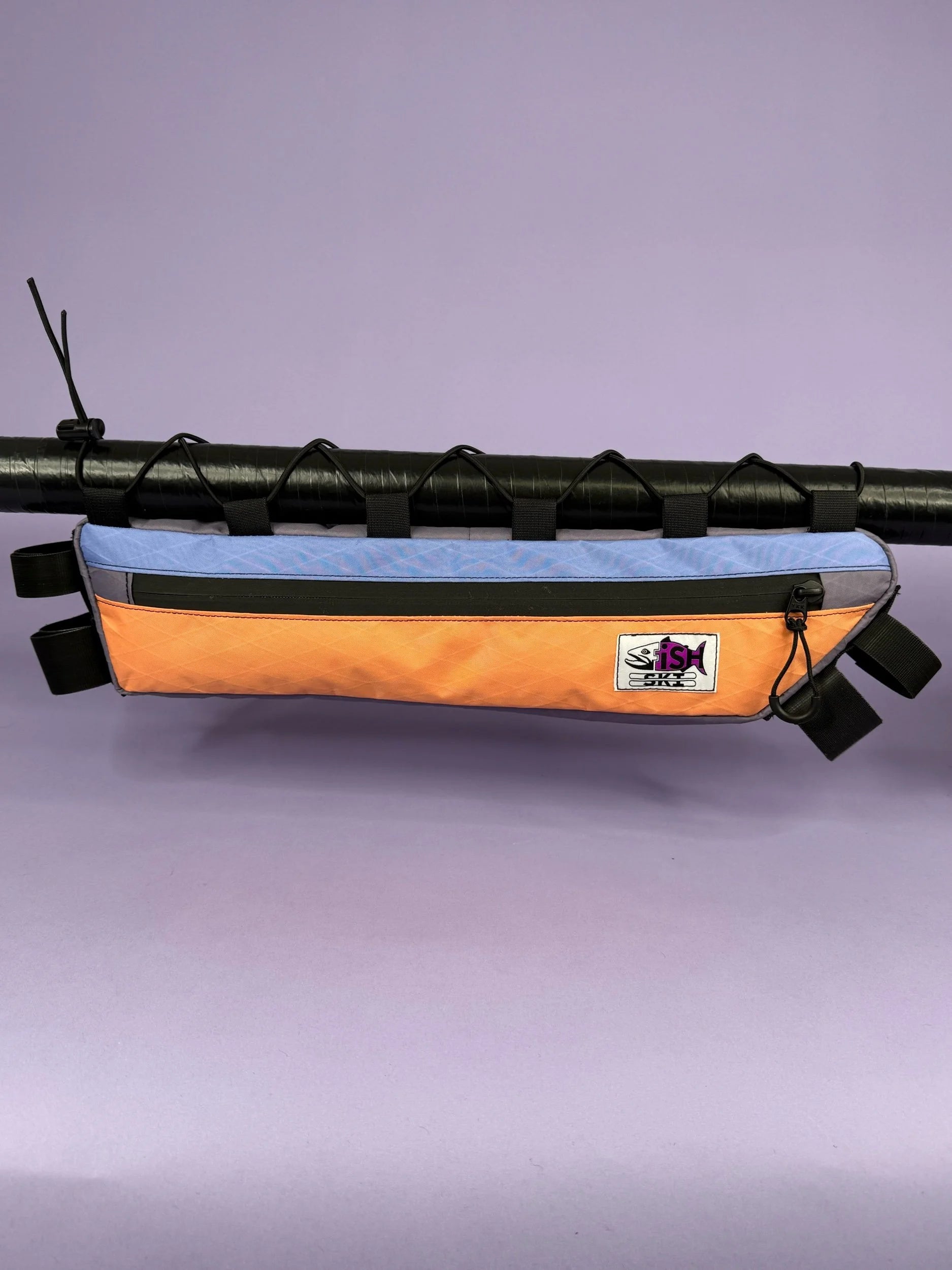 Bluebell/Coral Half Frame Bag