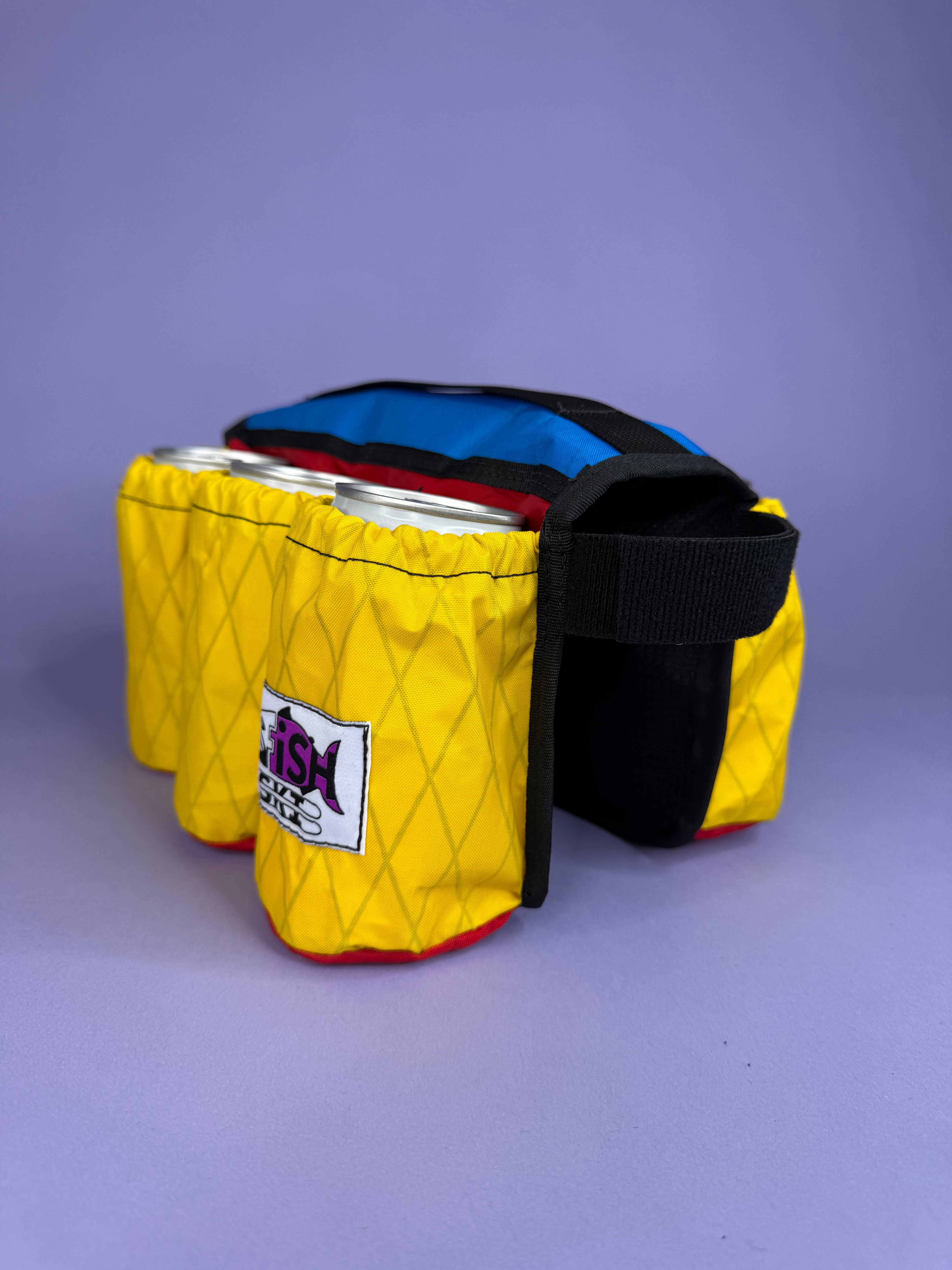 YELLOW 6-Pack Beverage Carrier