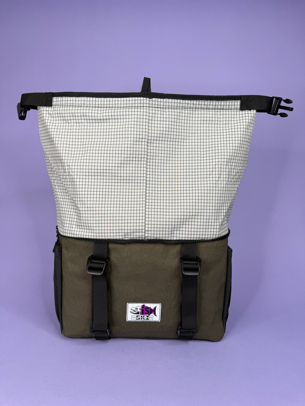 Forest Green/Brown Backpack Pannier