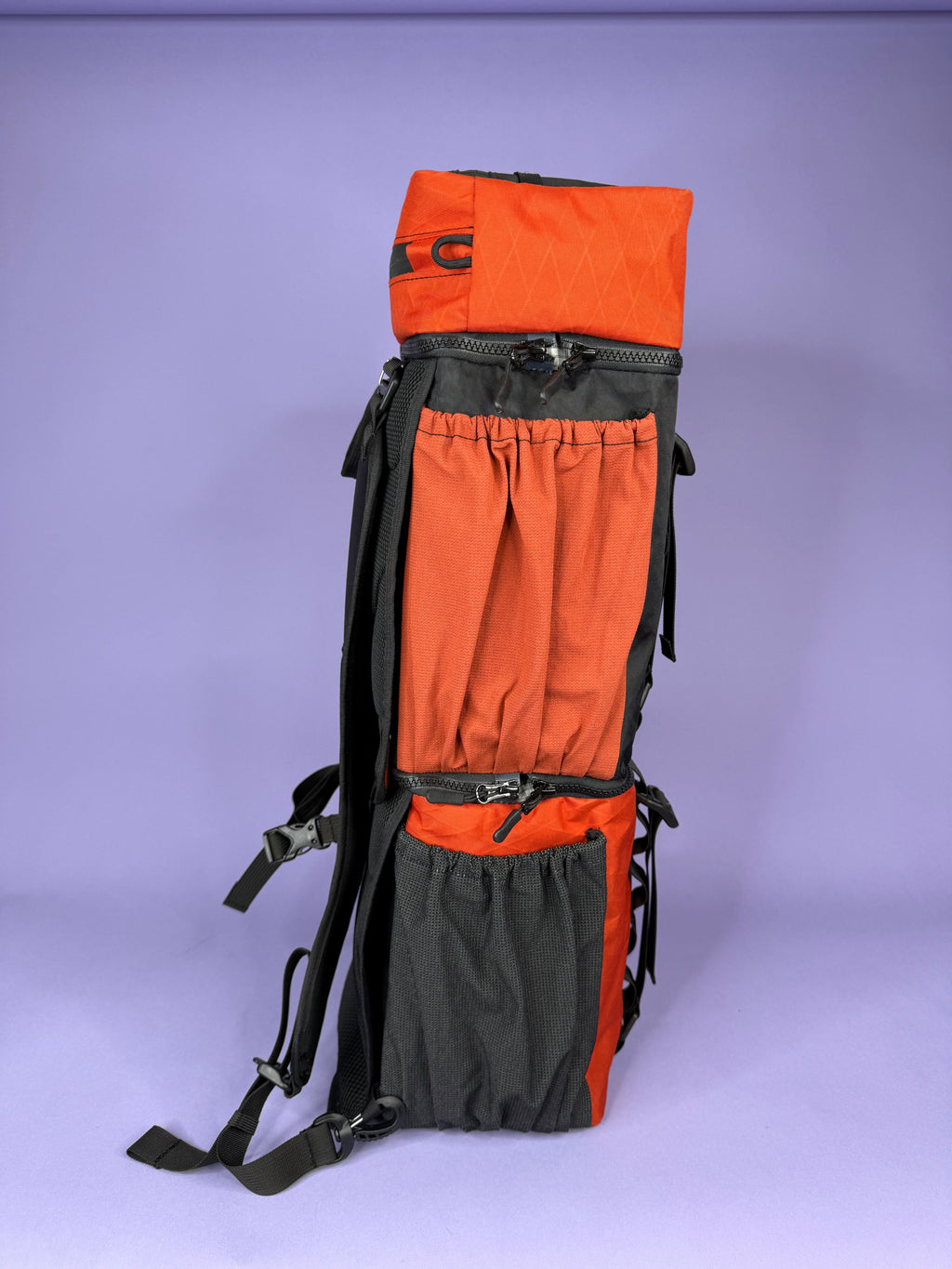 Red & Black Backpack Pannier