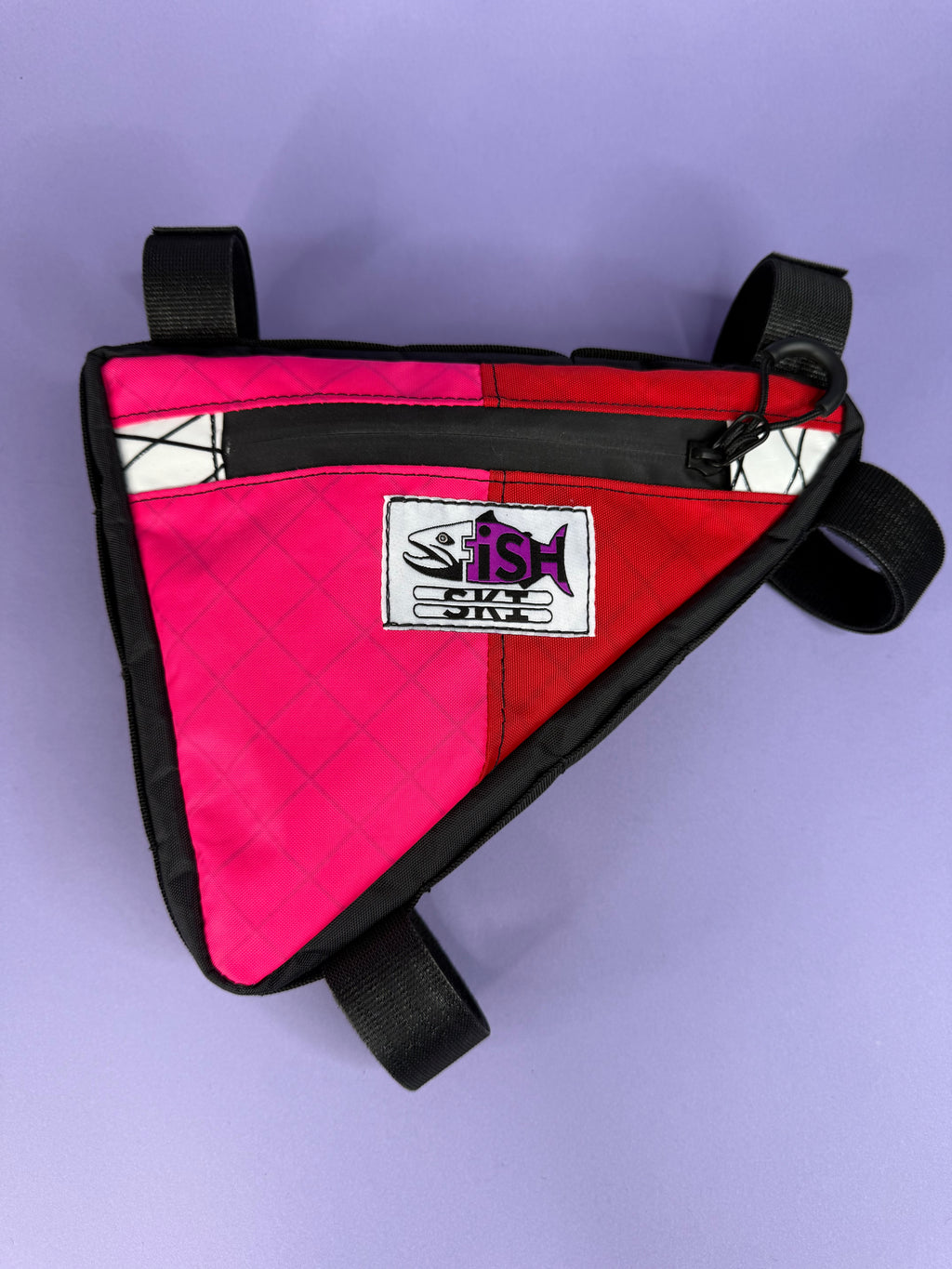 Pink/Red Corner Frame Bag