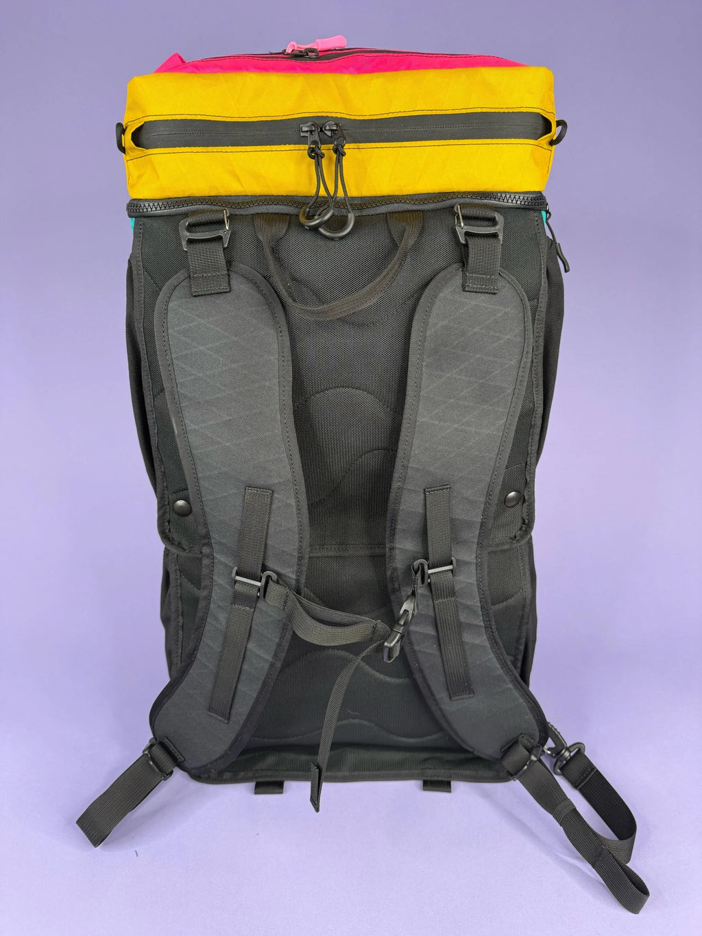 Goldenrod/Teal/Pink Backpack Pannier