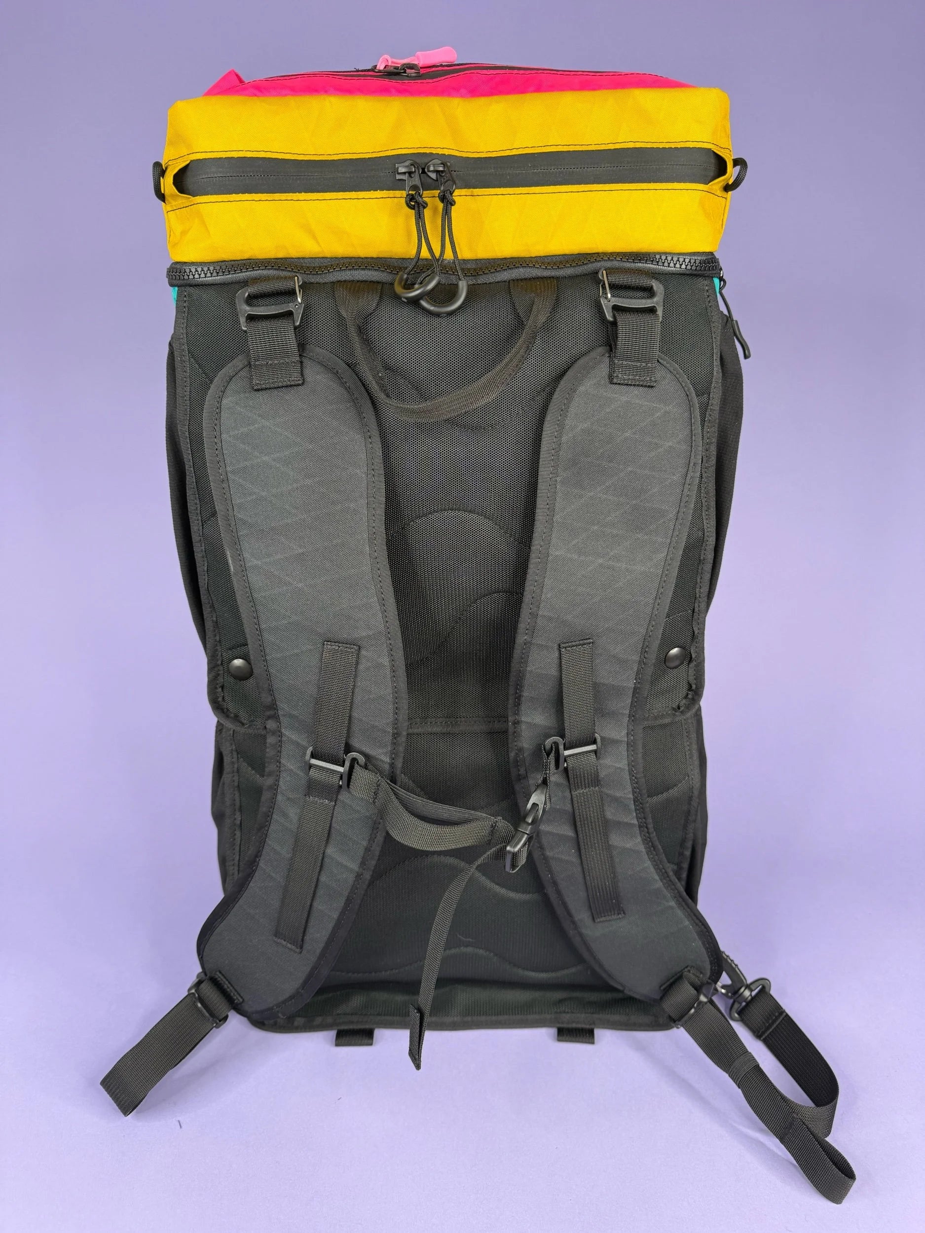 Goldenrod/Teal/Pink Backpack Pannier