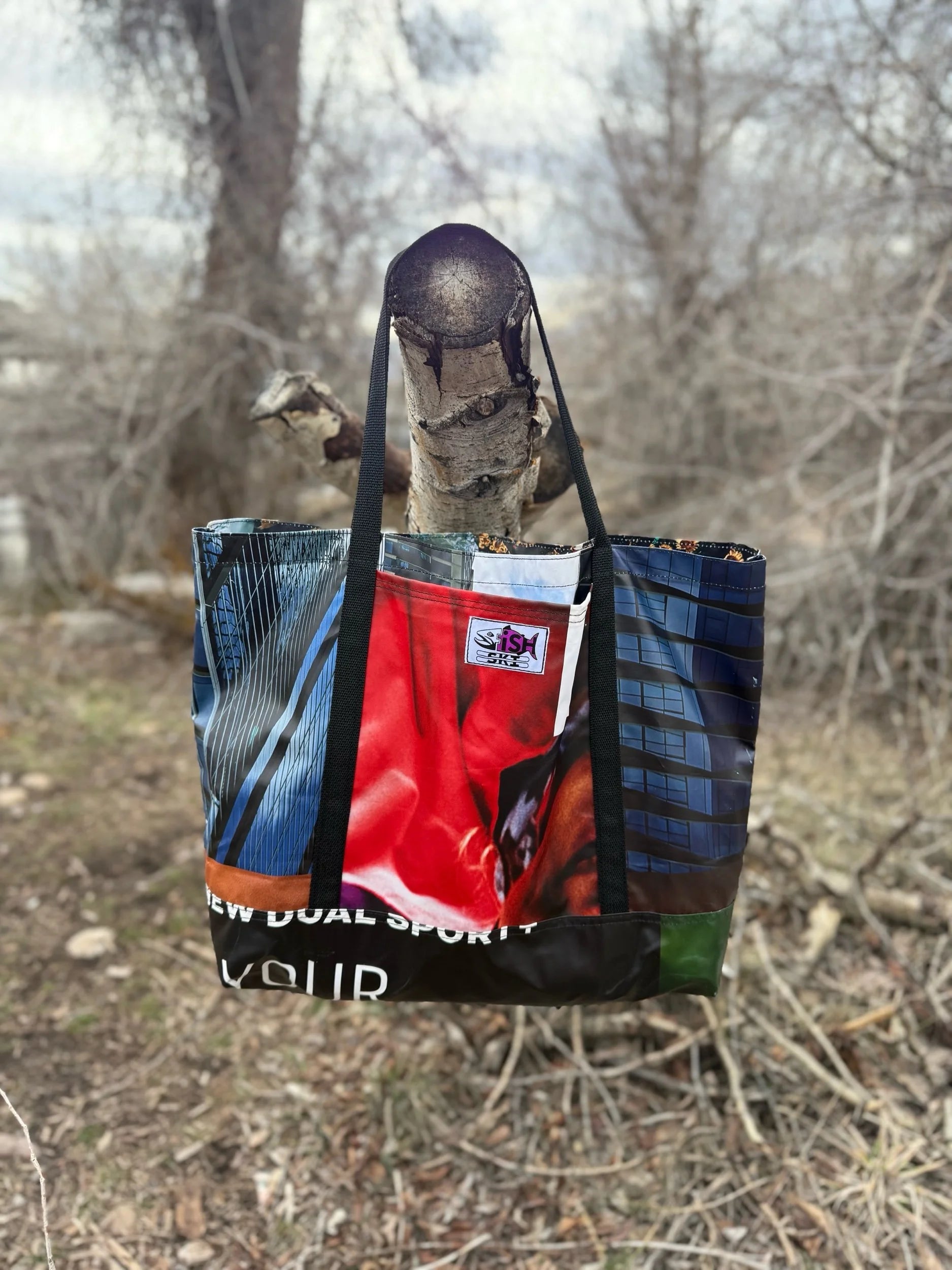 Upcycled Grocery Totes