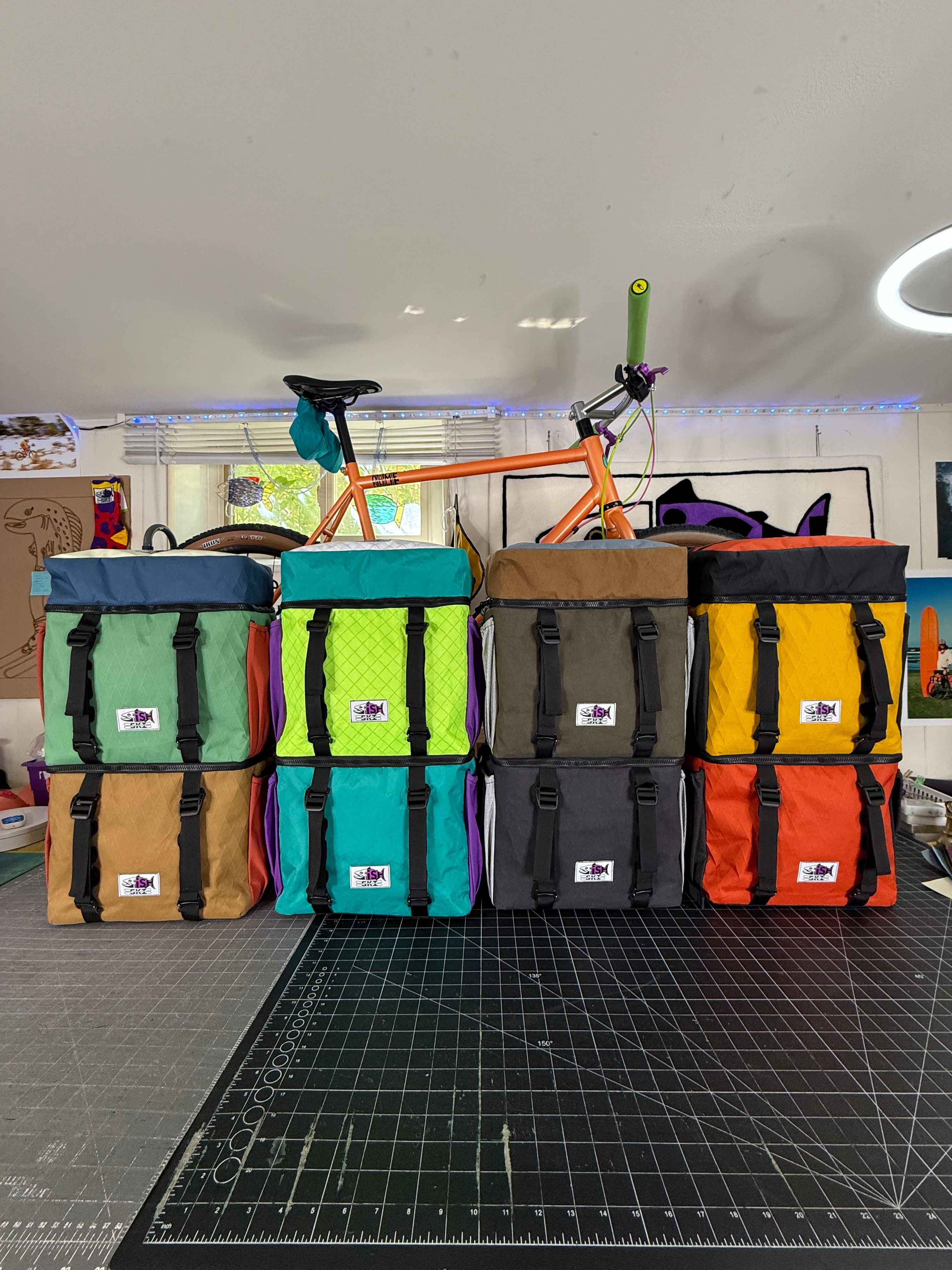 Custom Backpack Pannier Deposit