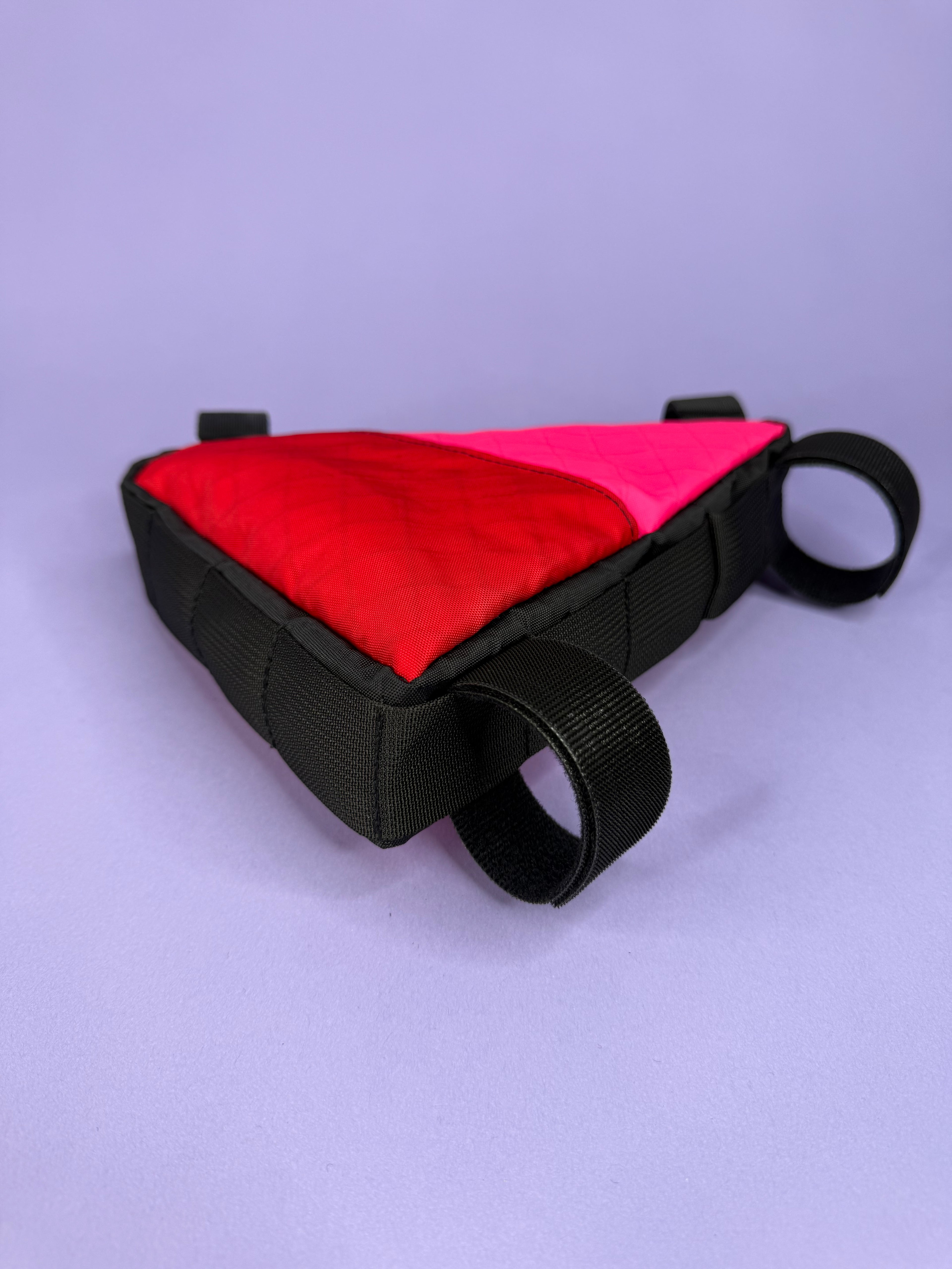 Pink/Red Corner Frame Bag