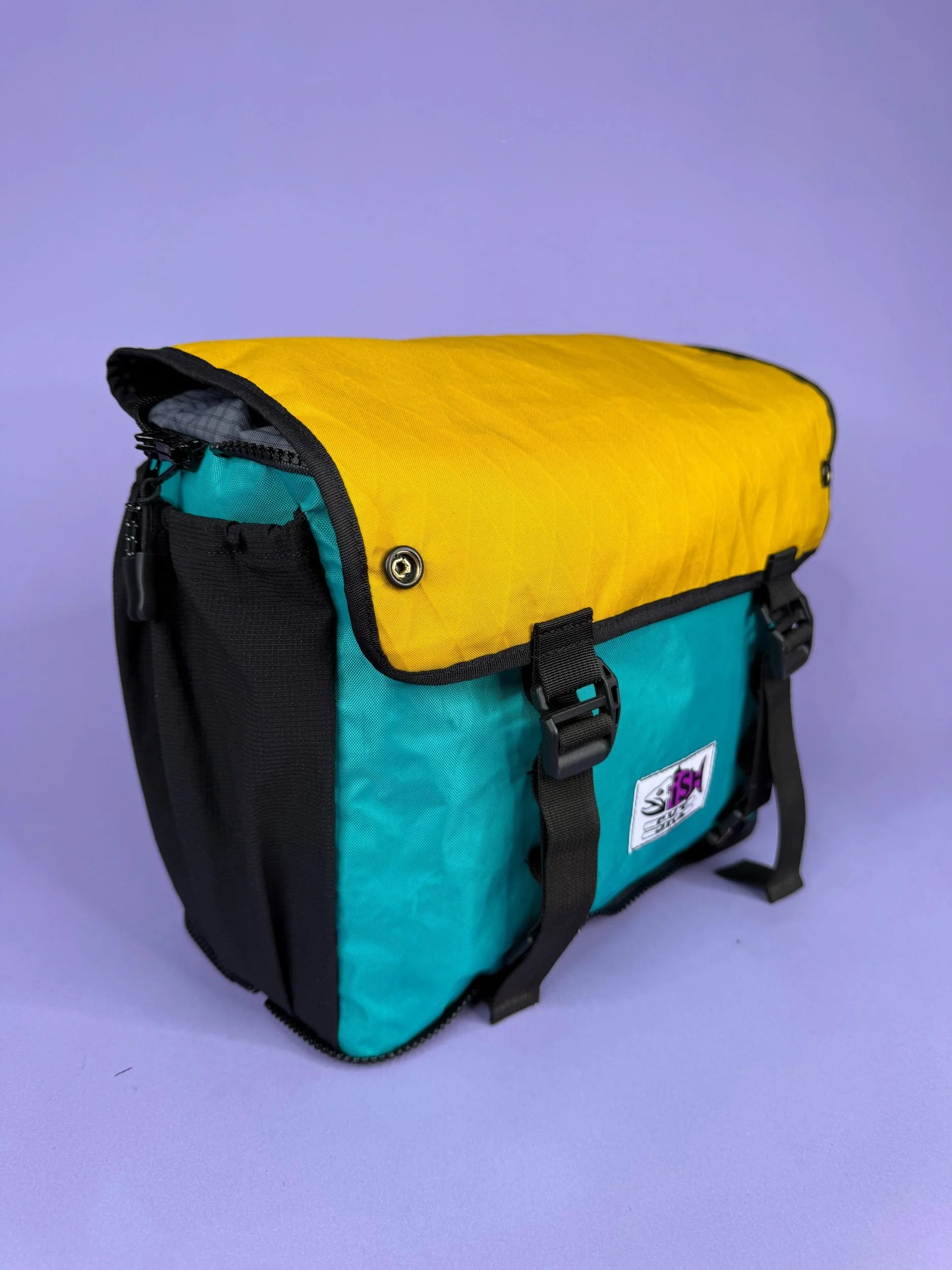 Goldenrod/Teal/Pink Backpack Pannier