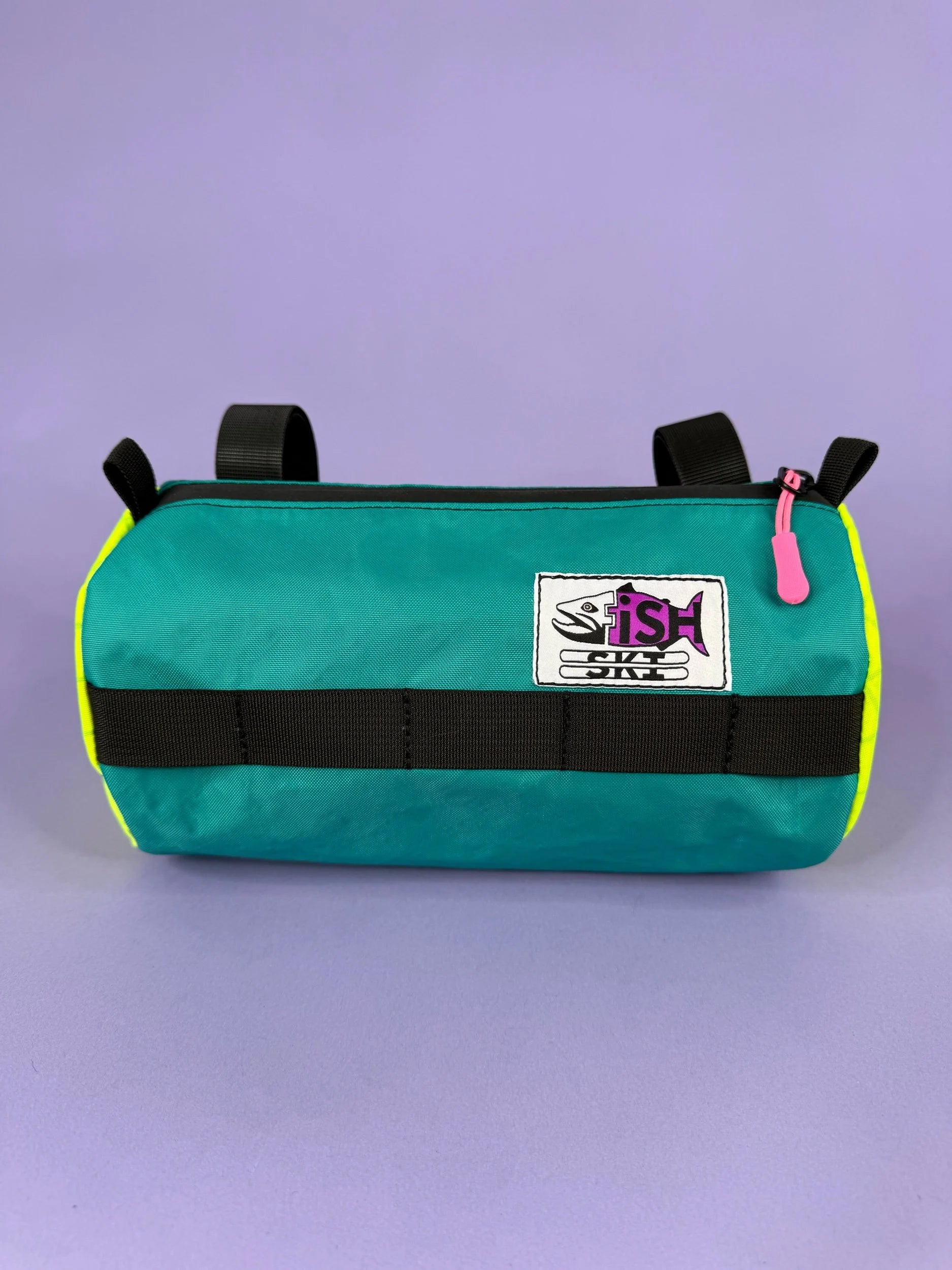 Teal/High-vis 10" Handlebar Burrito