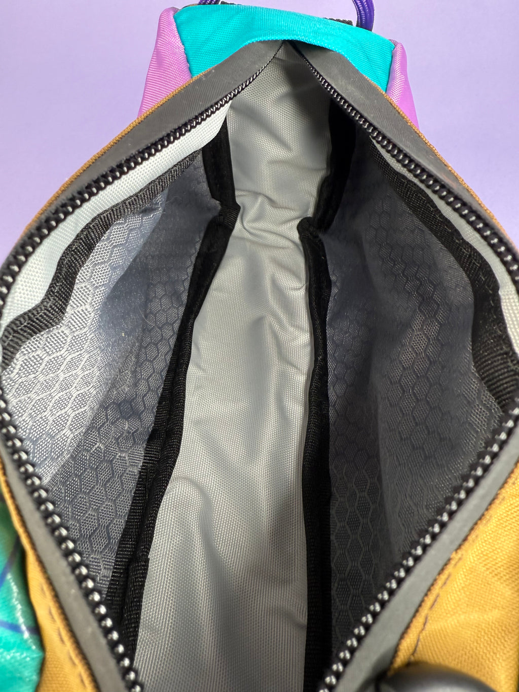 Lavender/Teal Top Tube Bag