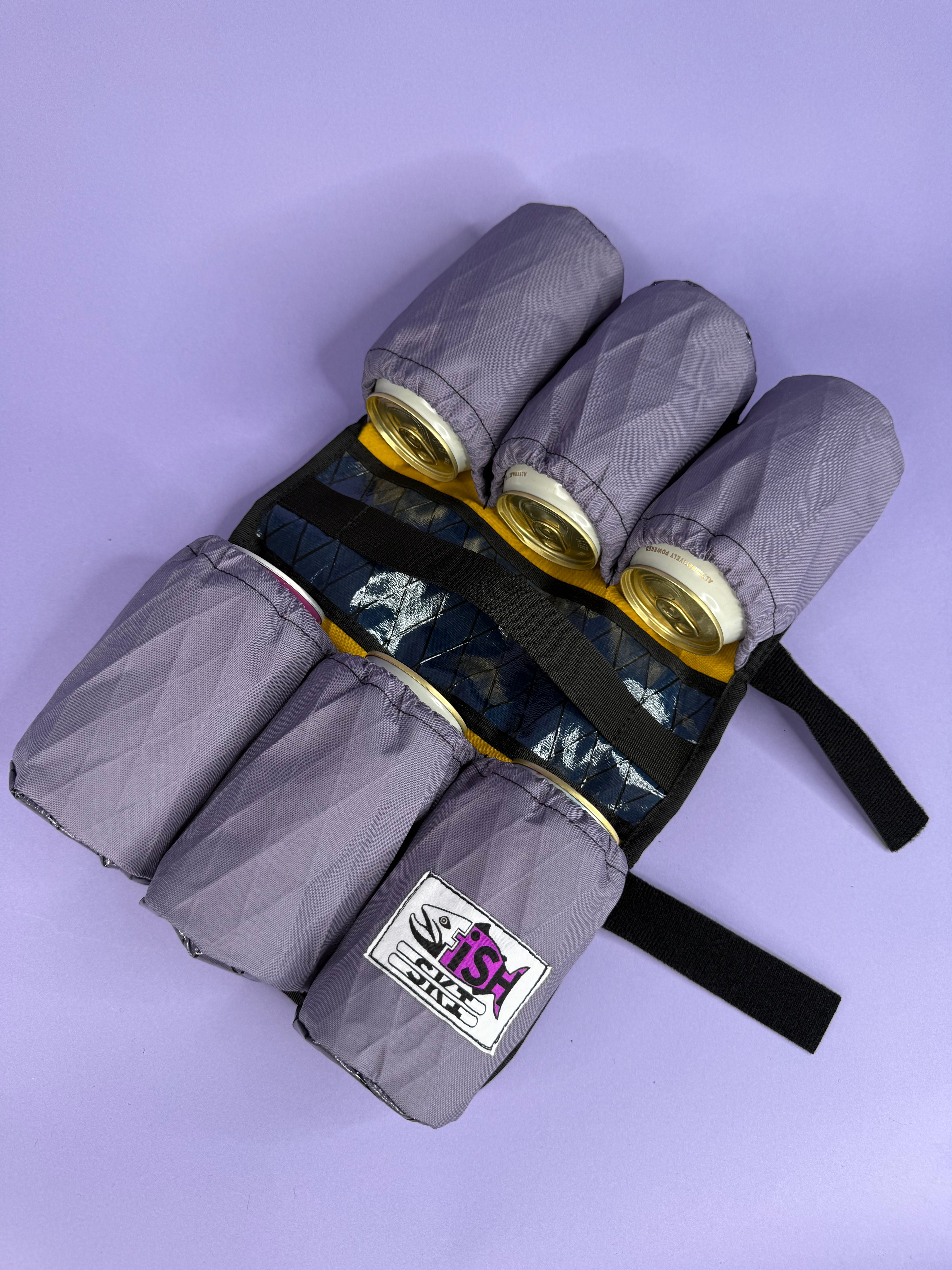 PURPLE 6-Pack Beverage Carrier