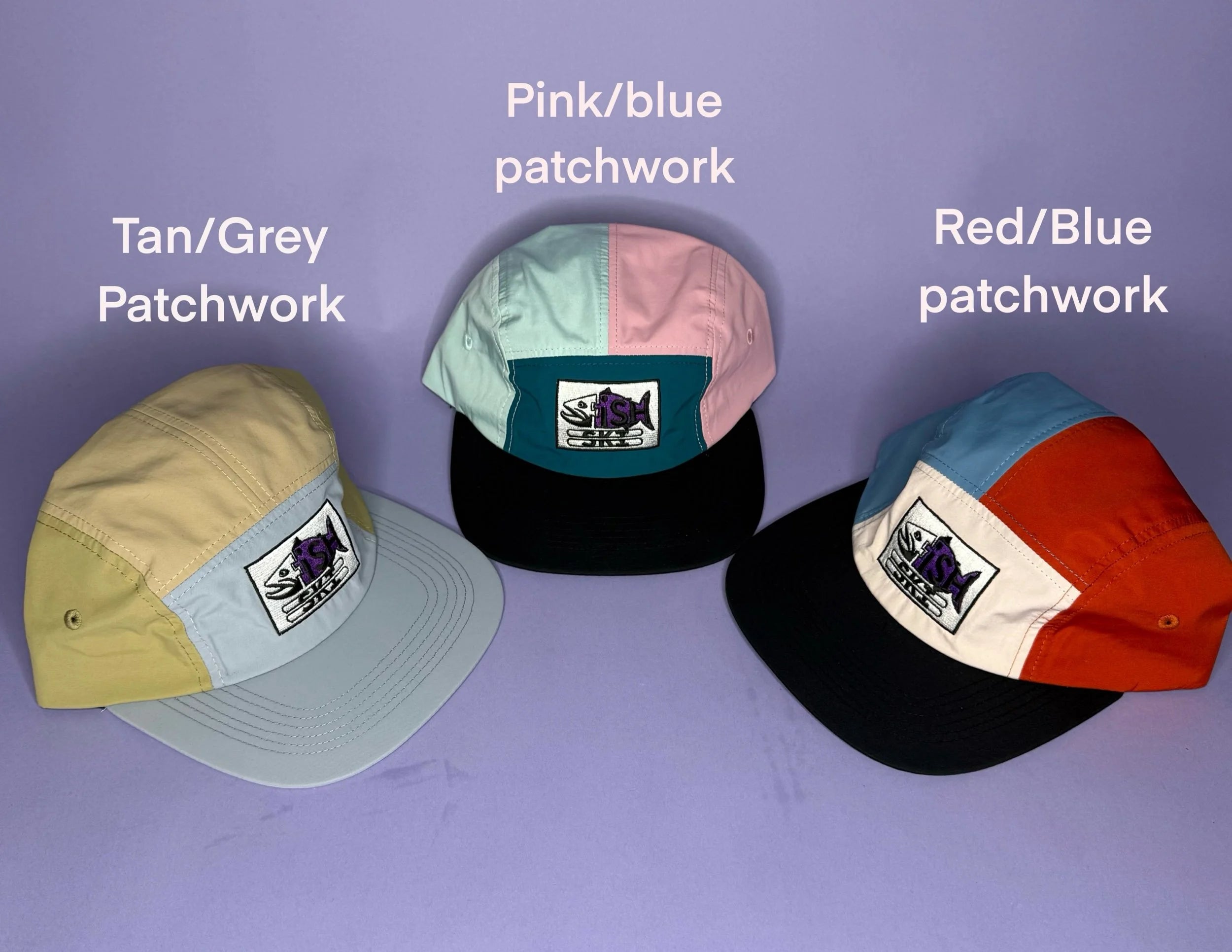 Fish-Ski 5 Panel Hat