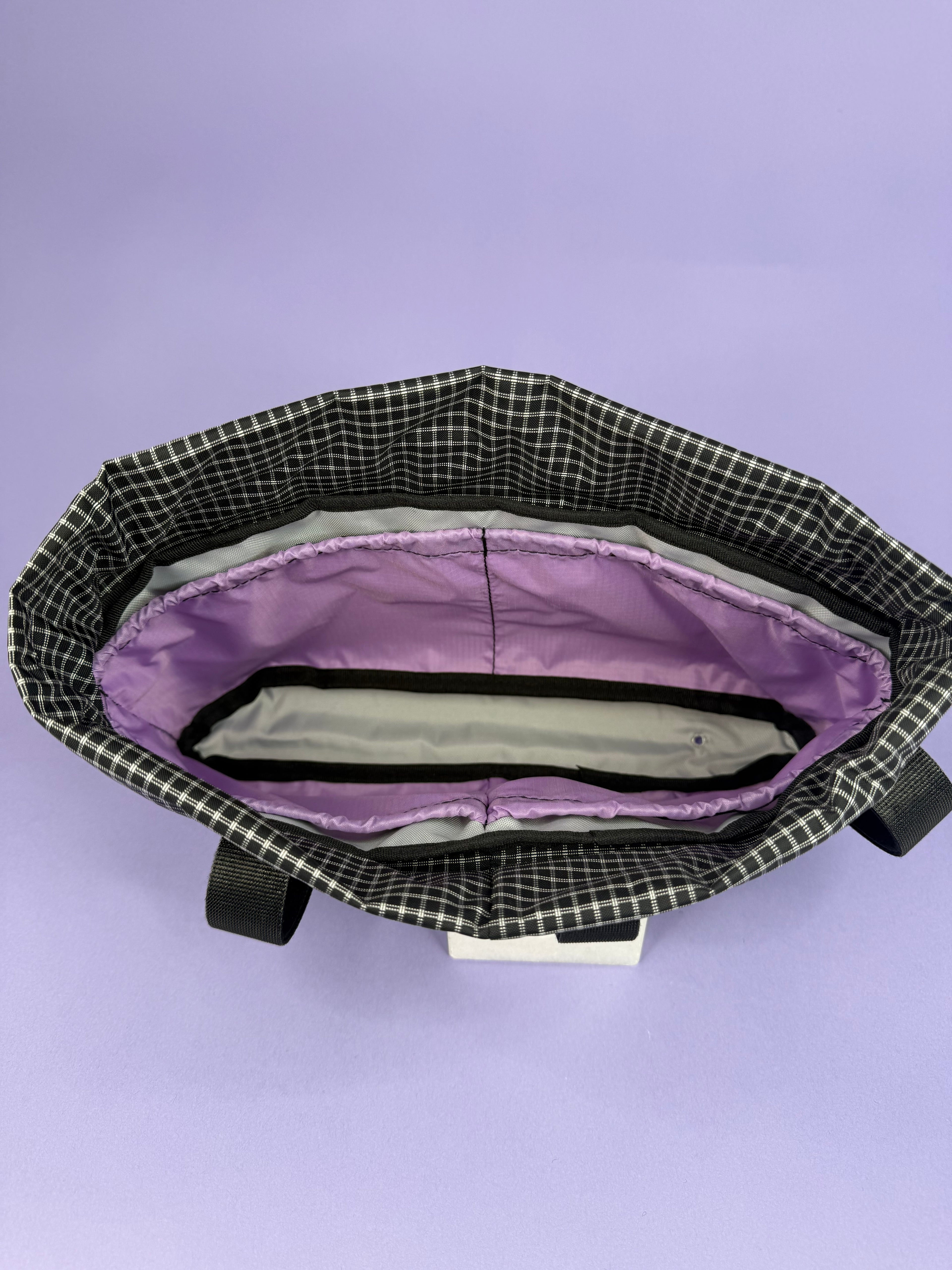 Purple/High-vis Jones H-bar/Surly Moloko Bag