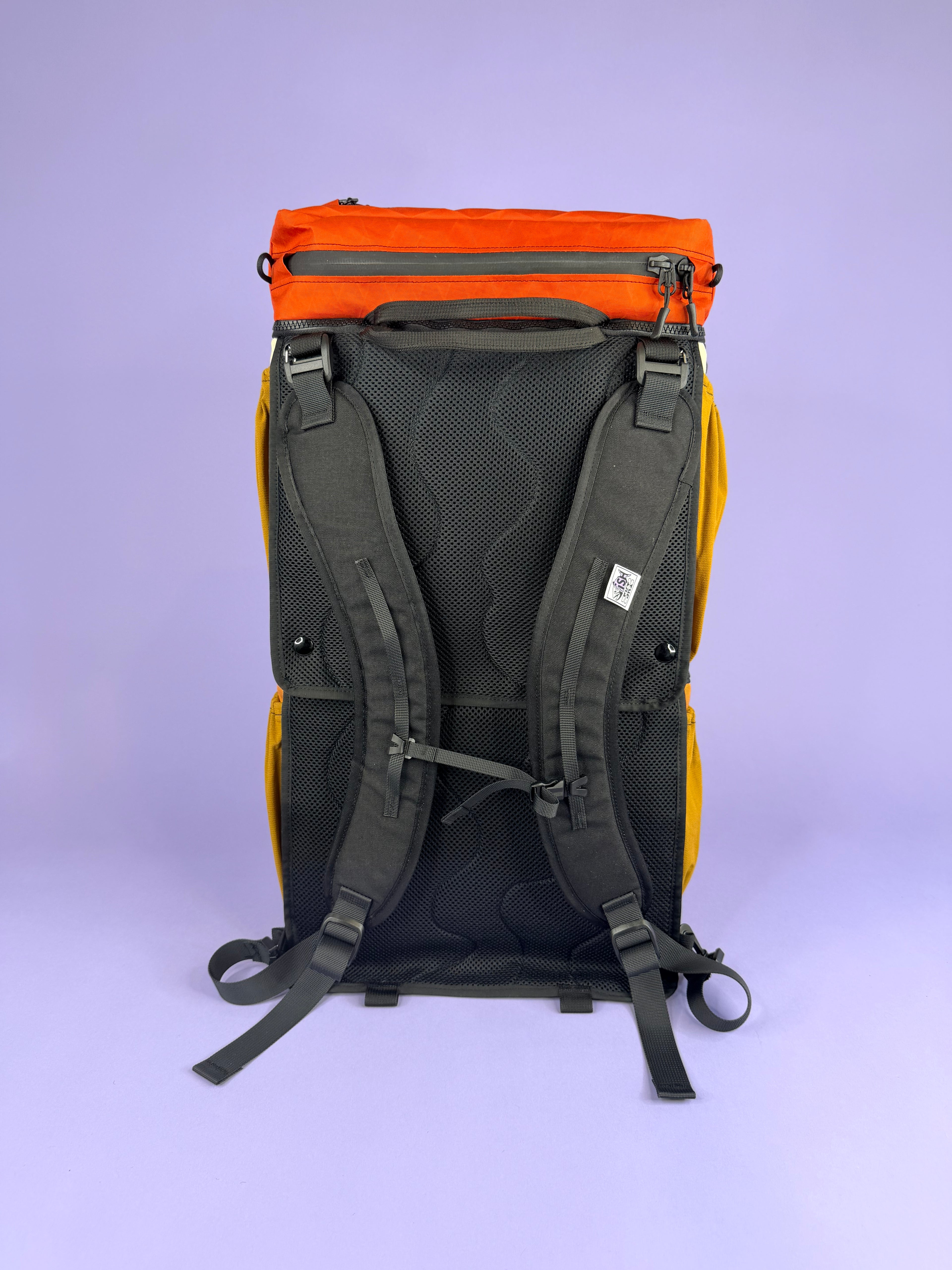 Marigold/Tan Backpack Pannier