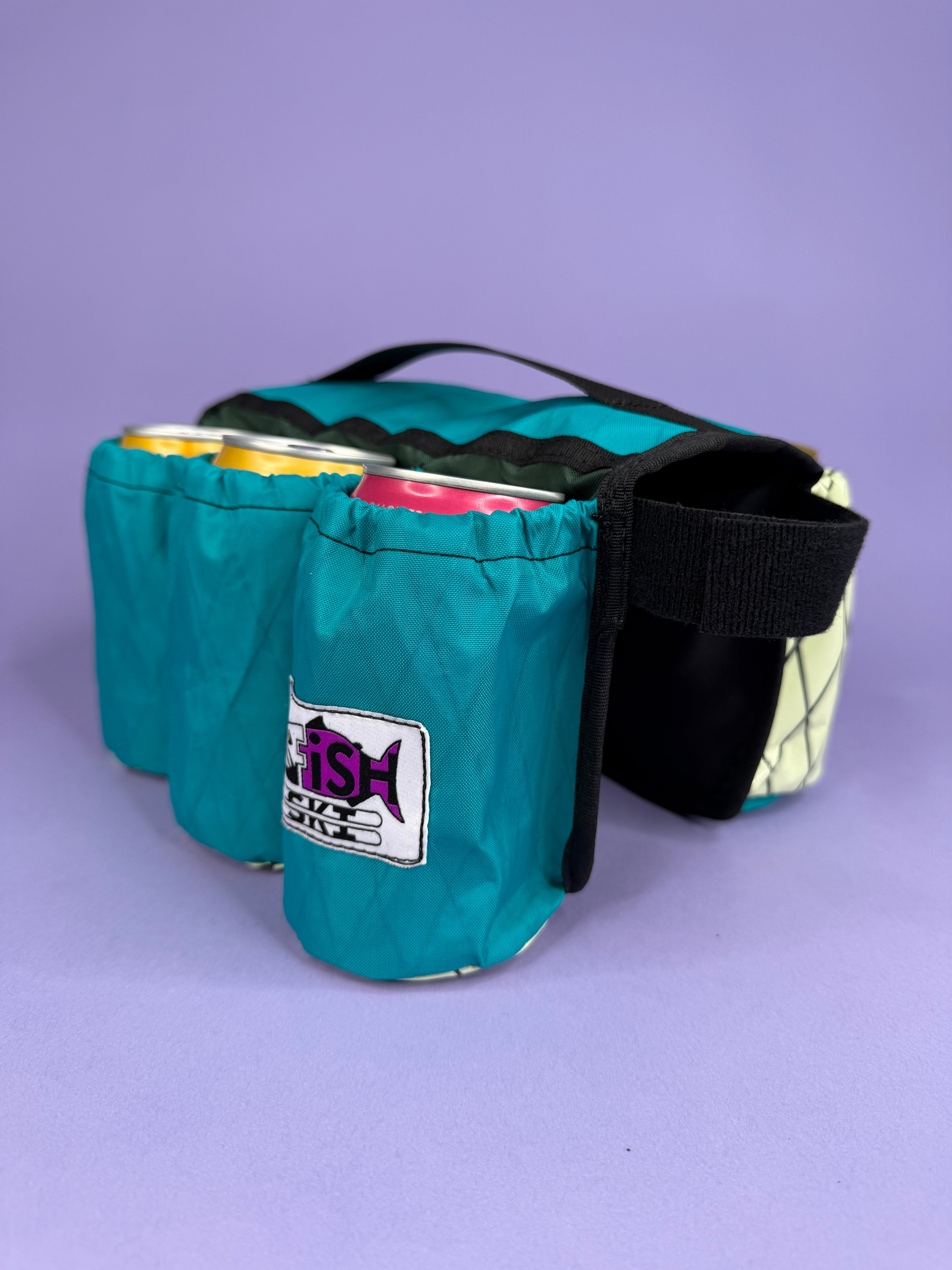Teal/Seafoam 6-Pack Beverage Carrier