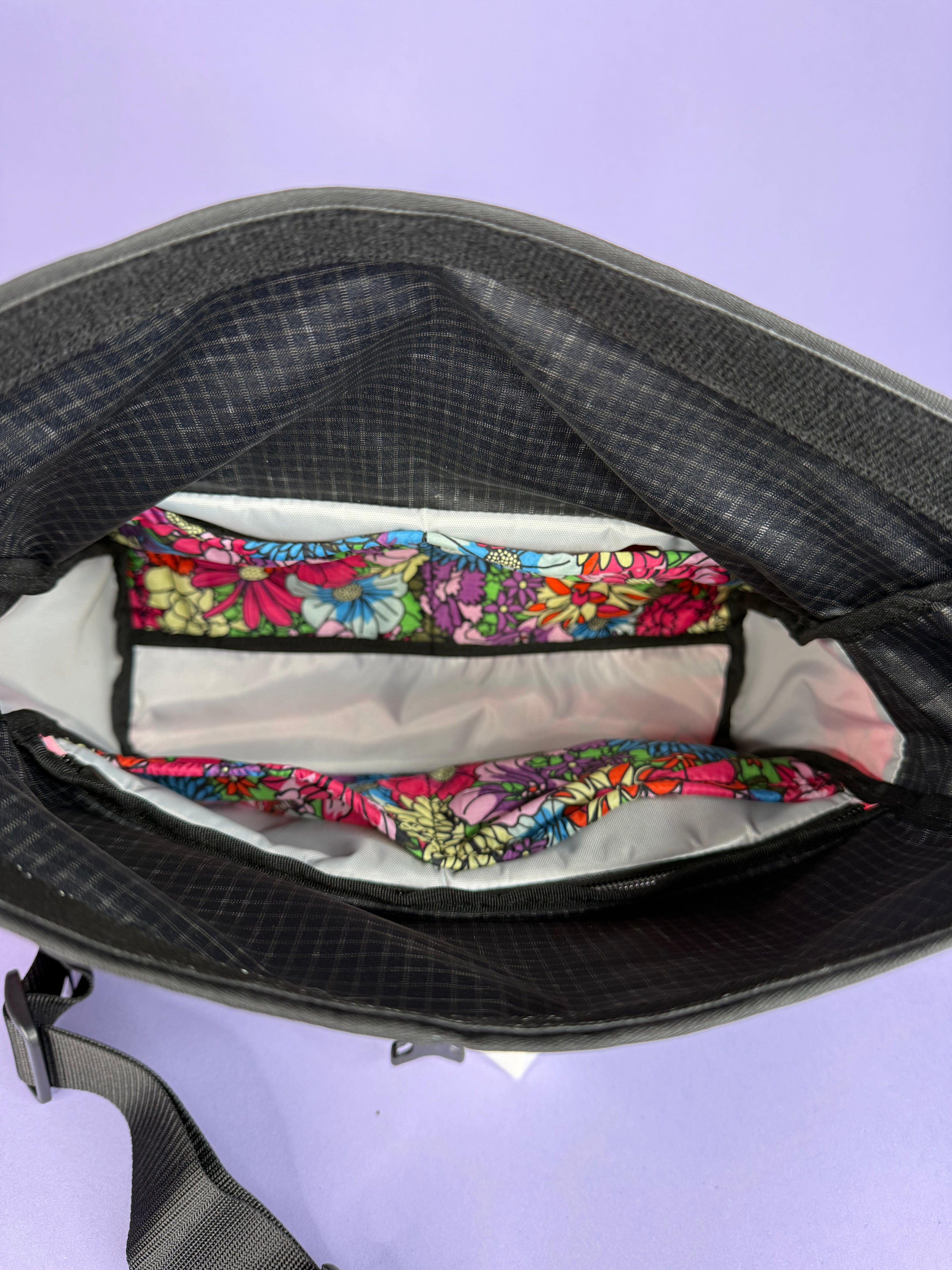Pink/White Patchwork Fanny pack/ Handlebar bag