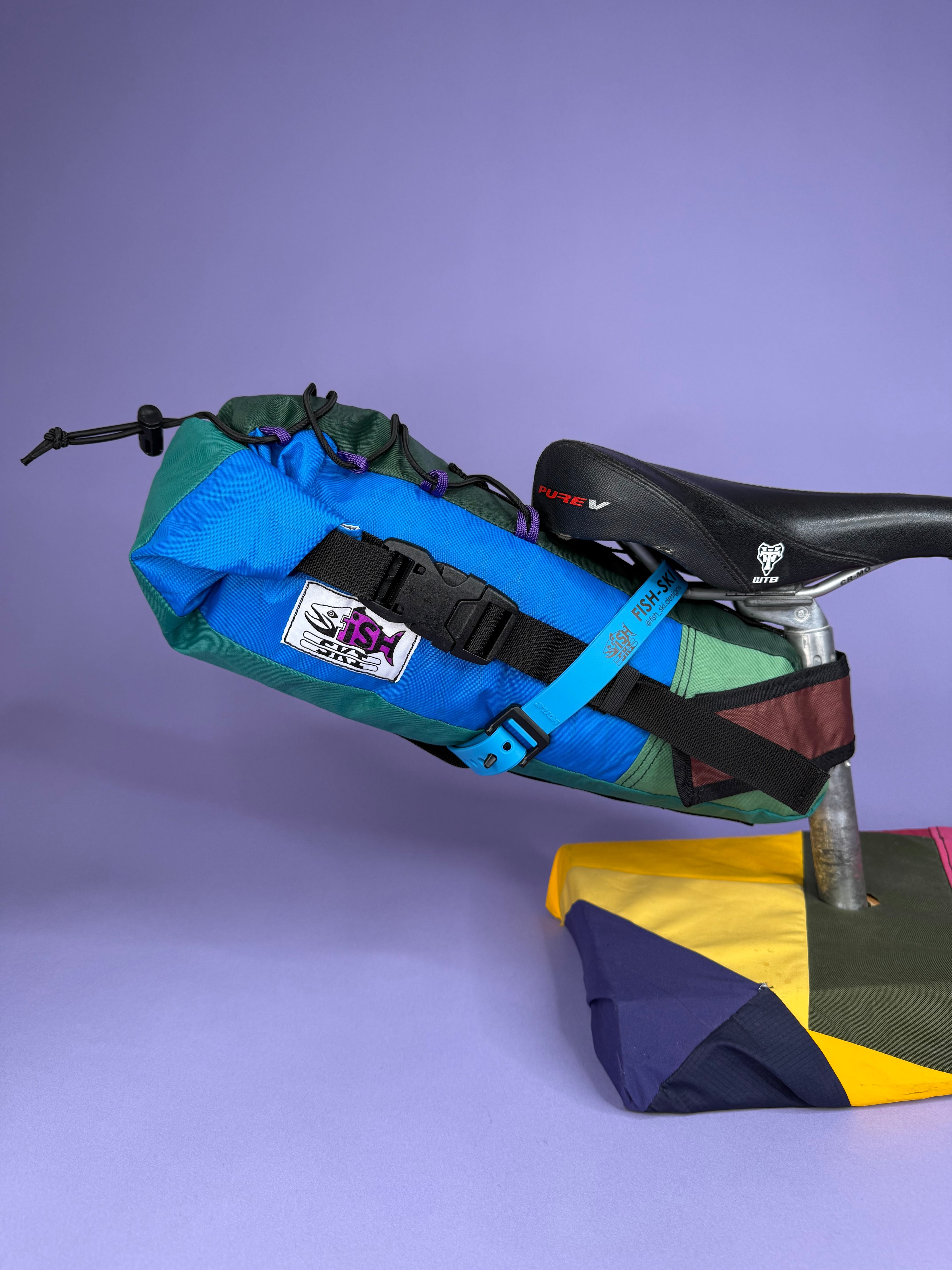 Blue/Green Saddlebag