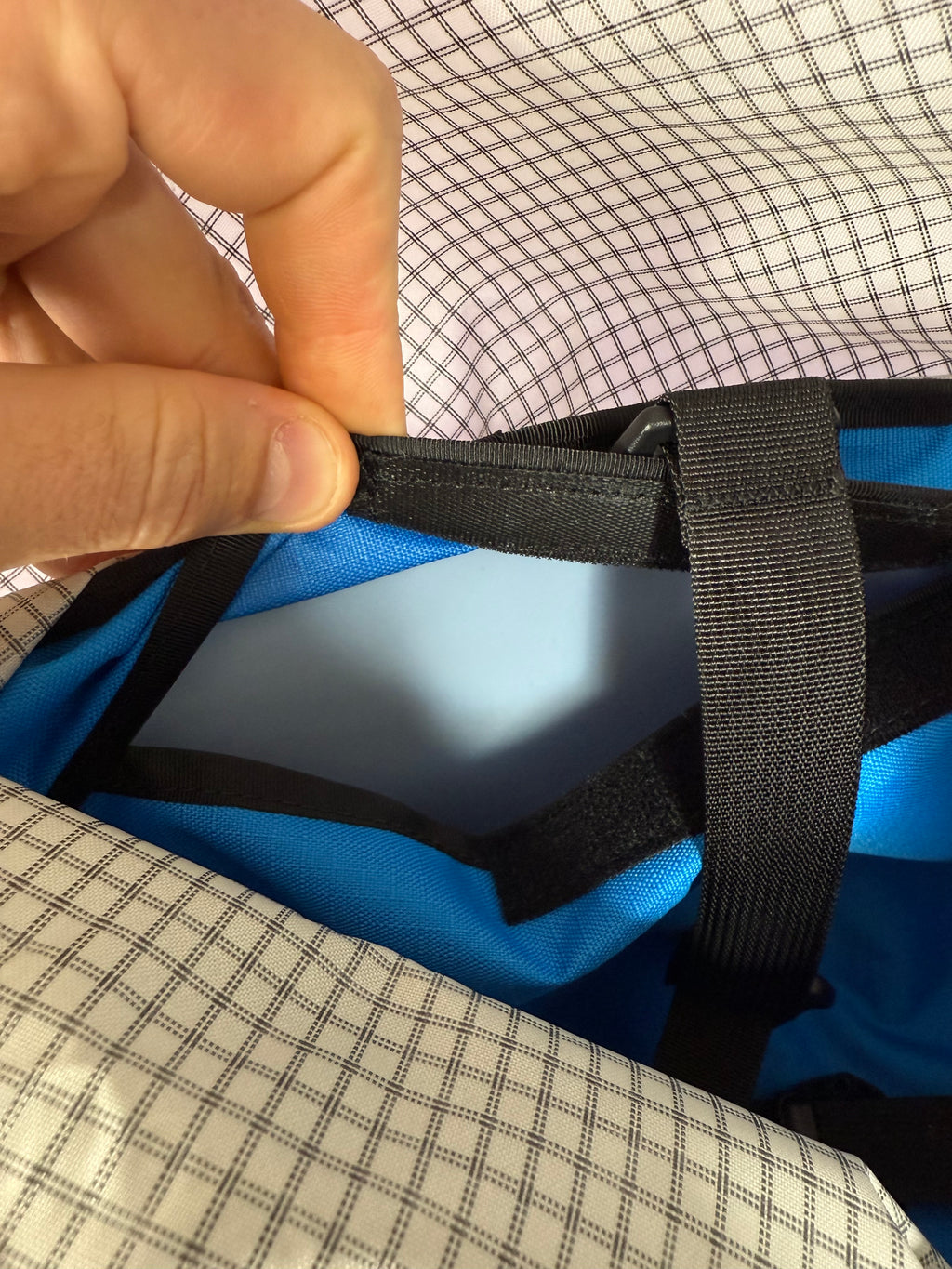 Green/Purple Backpack Pannier