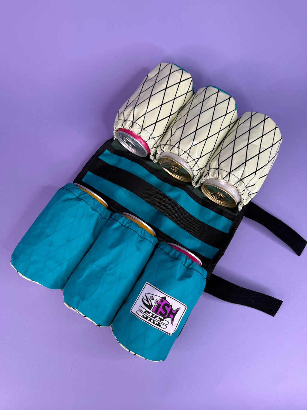 Teal/Seafoam 6-Pack Beverage Carrier