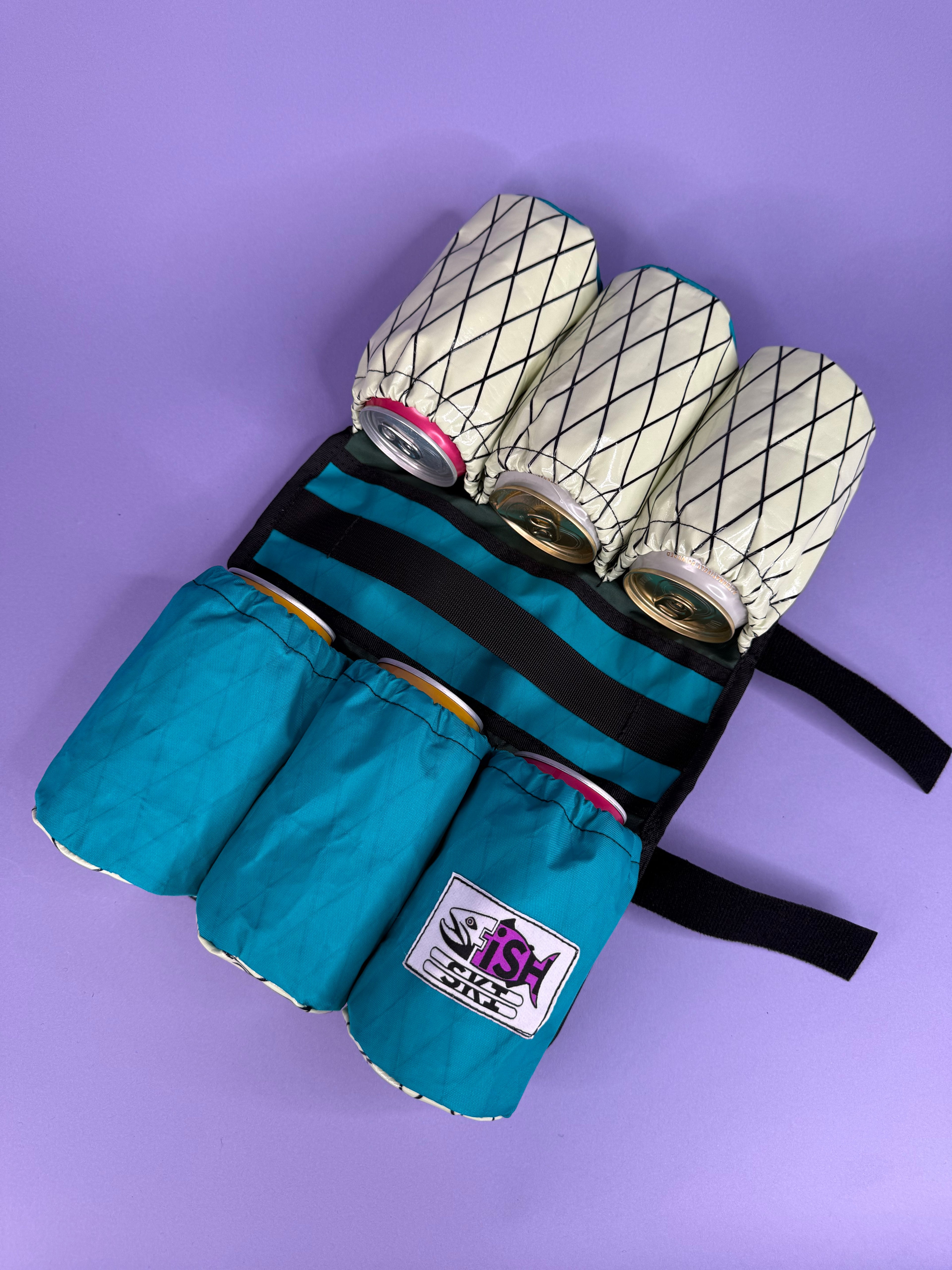 Teal/Seafoam 6-Pack Beverage Carrier