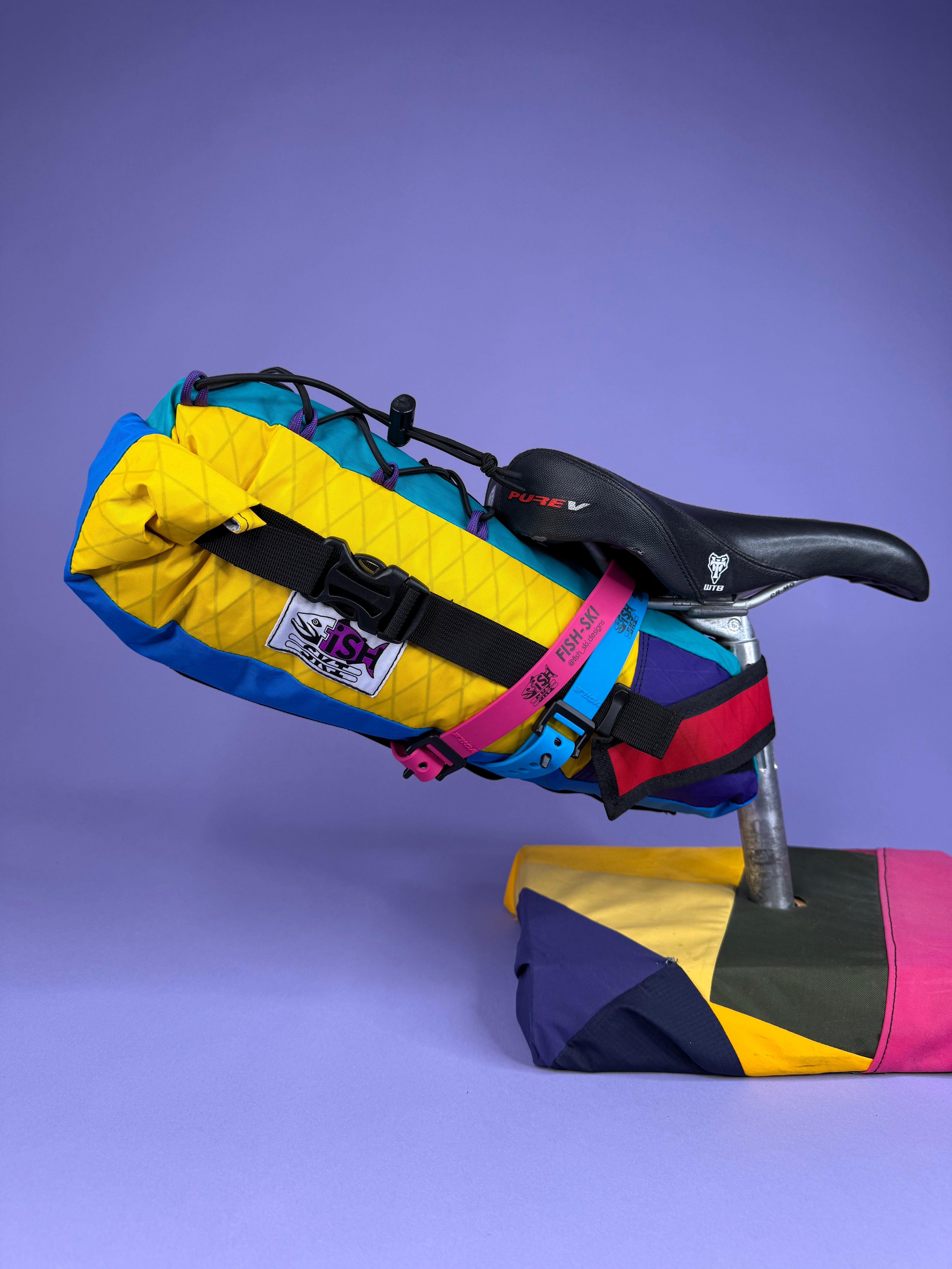 Yellow/Blue Saddlebag