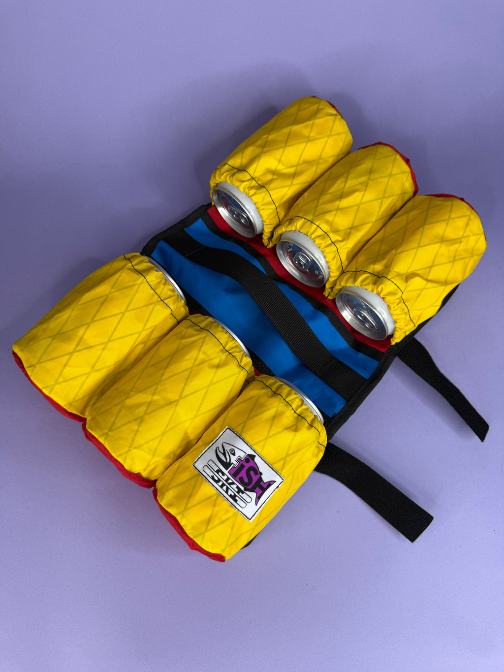 YELLOW 6-Pack Beverage Carrier