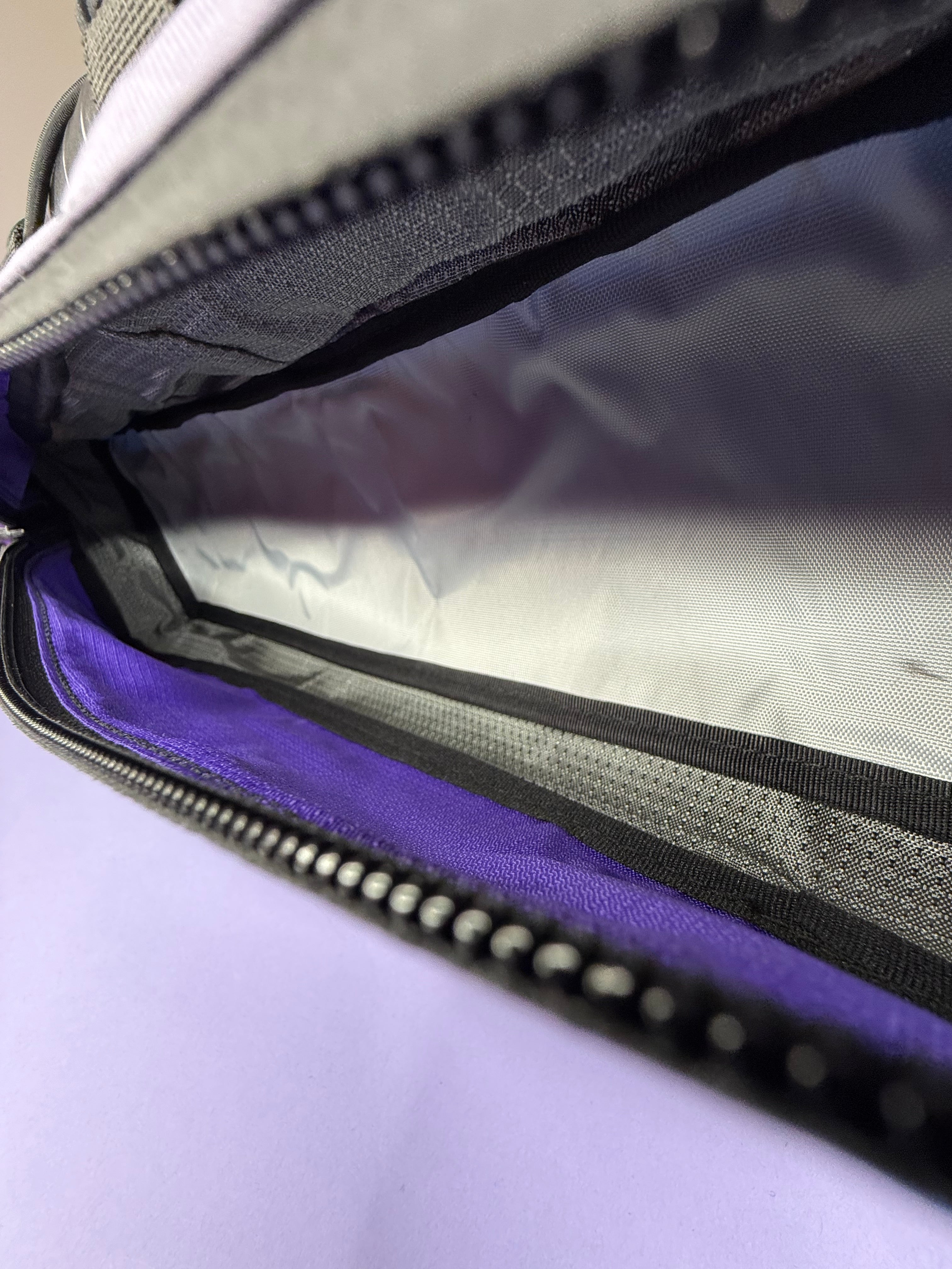 Purple/Blue Half Frame Bag