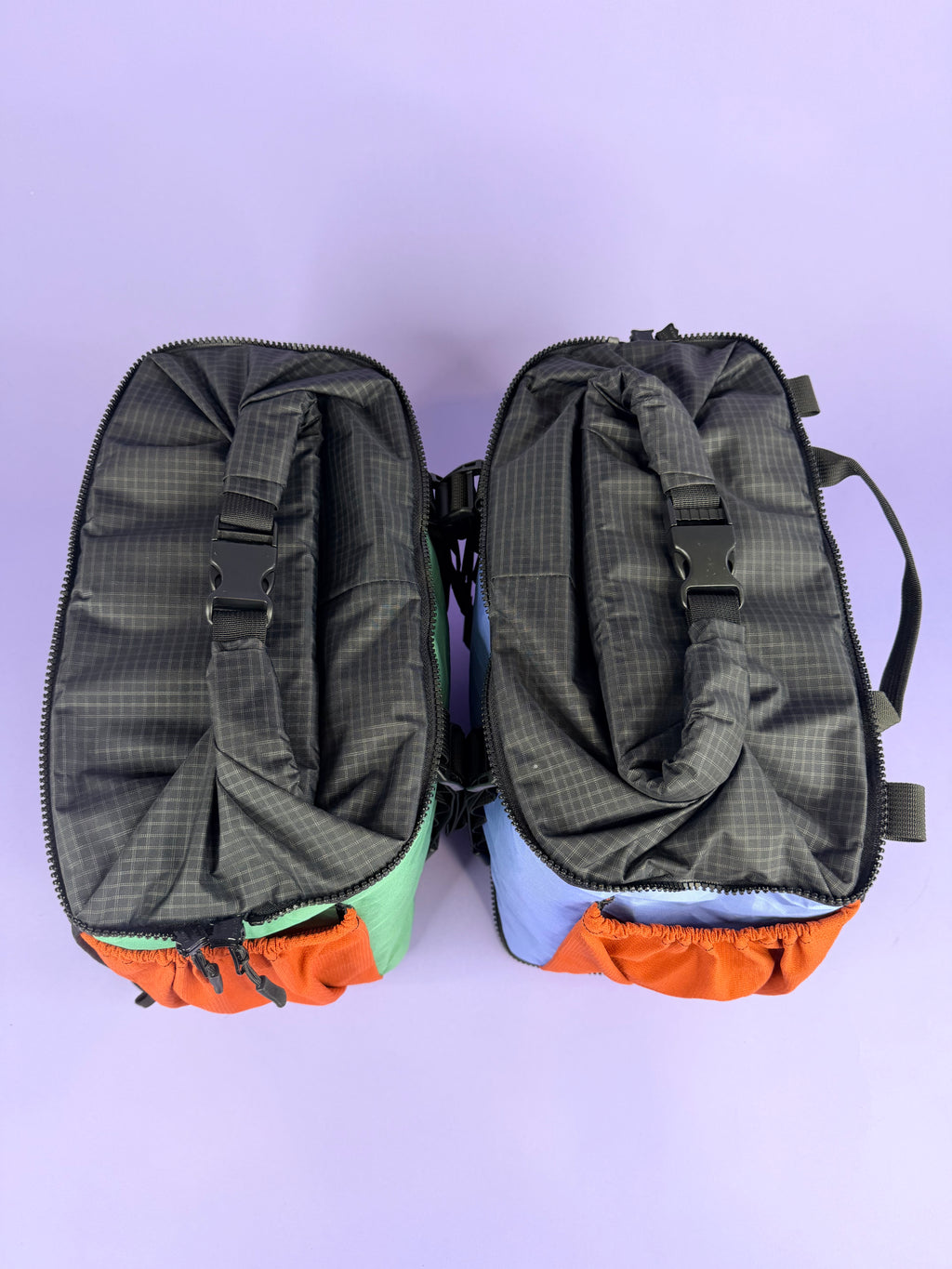 Evergreen/Bluebell Backpack Pannier