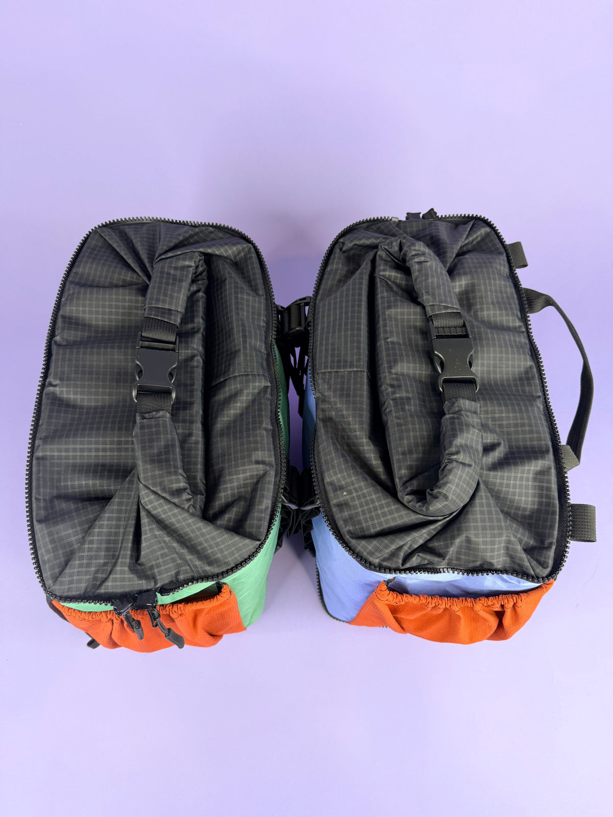 Evergreen/Bluebell Backpack Pannier