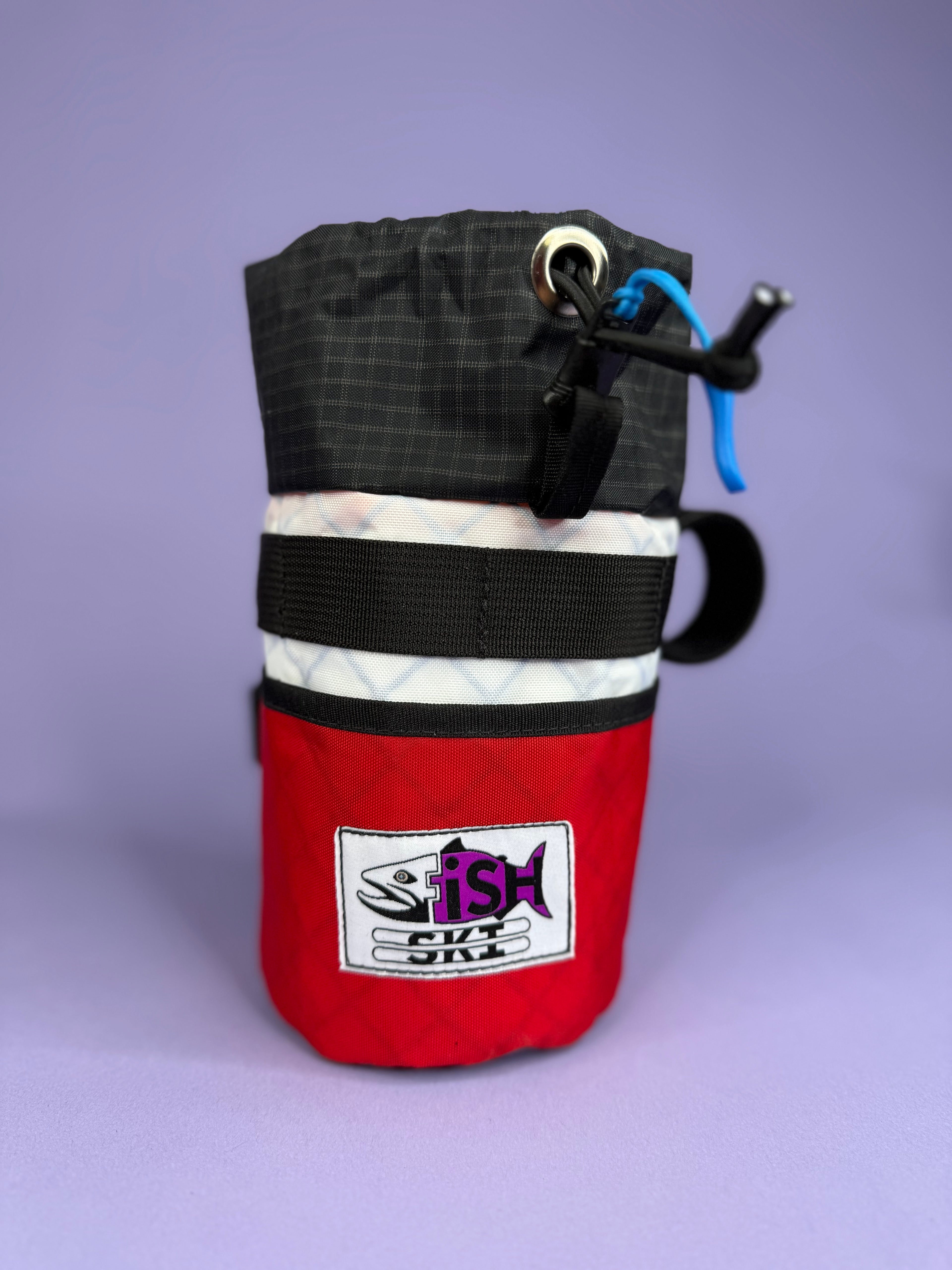 White/Red Feedbag
