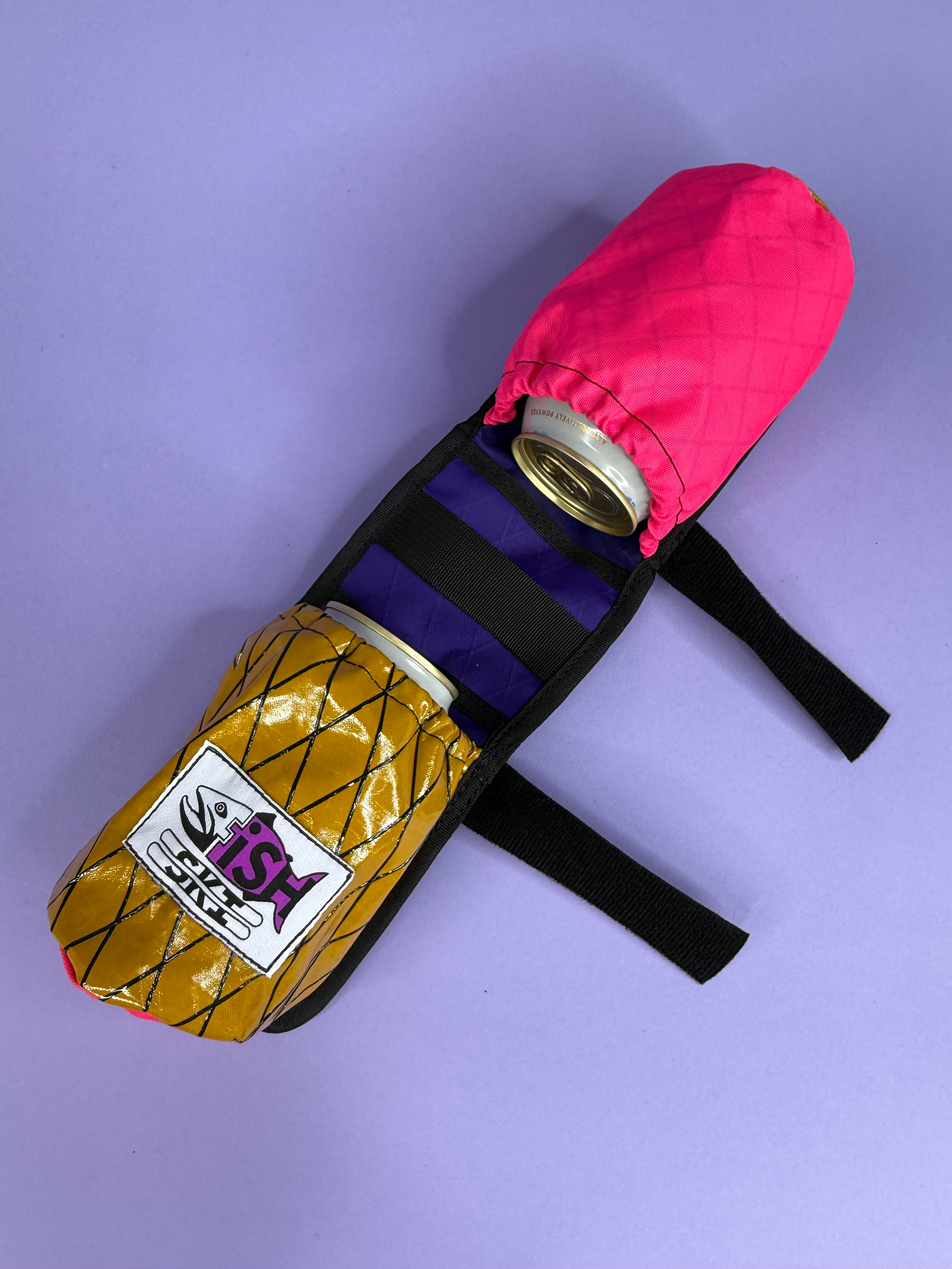 Goldenrod/Pink 2-Pack Beverage Carrier