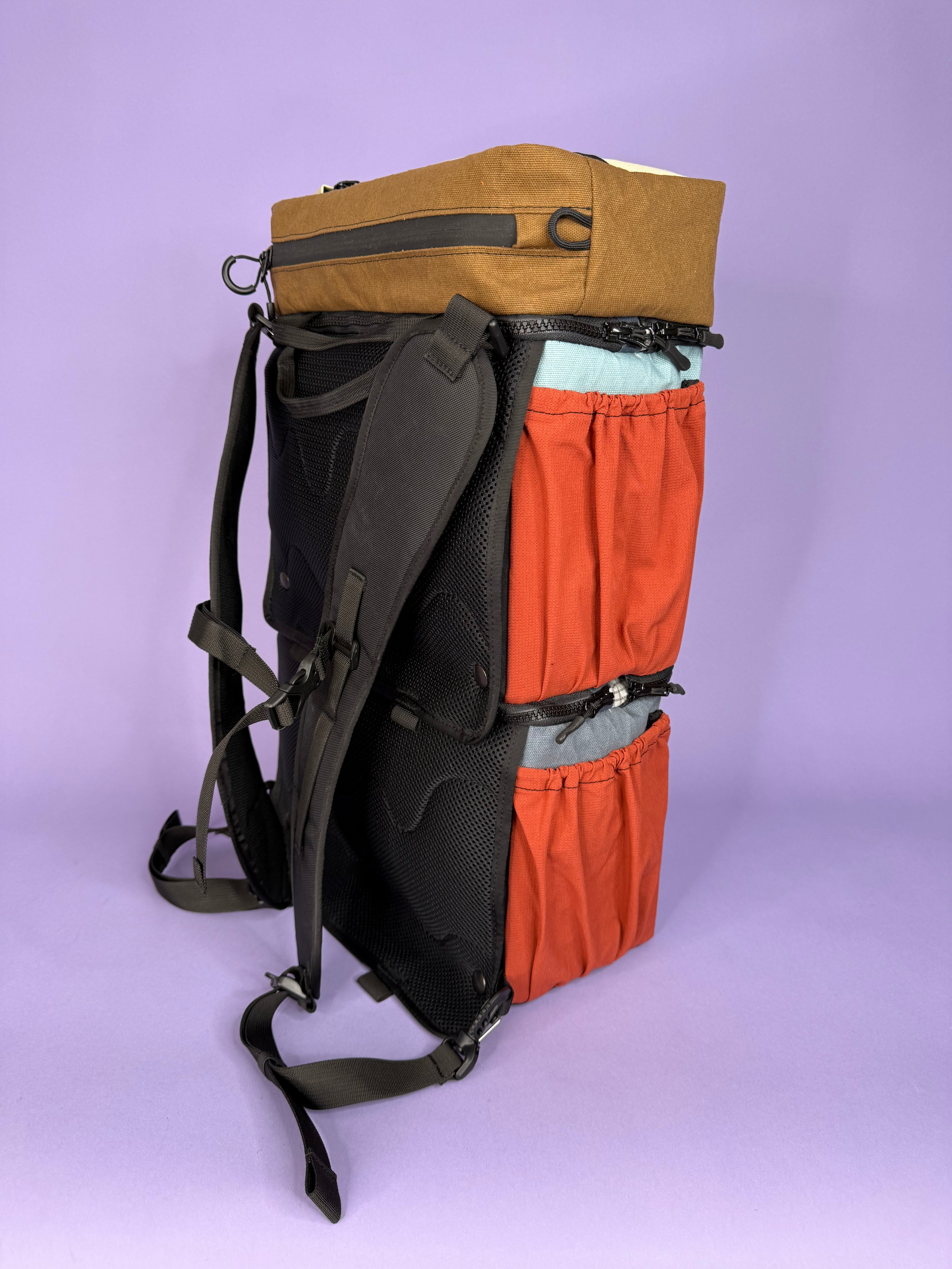 Glacier Blue/Grey Backpack Pannier