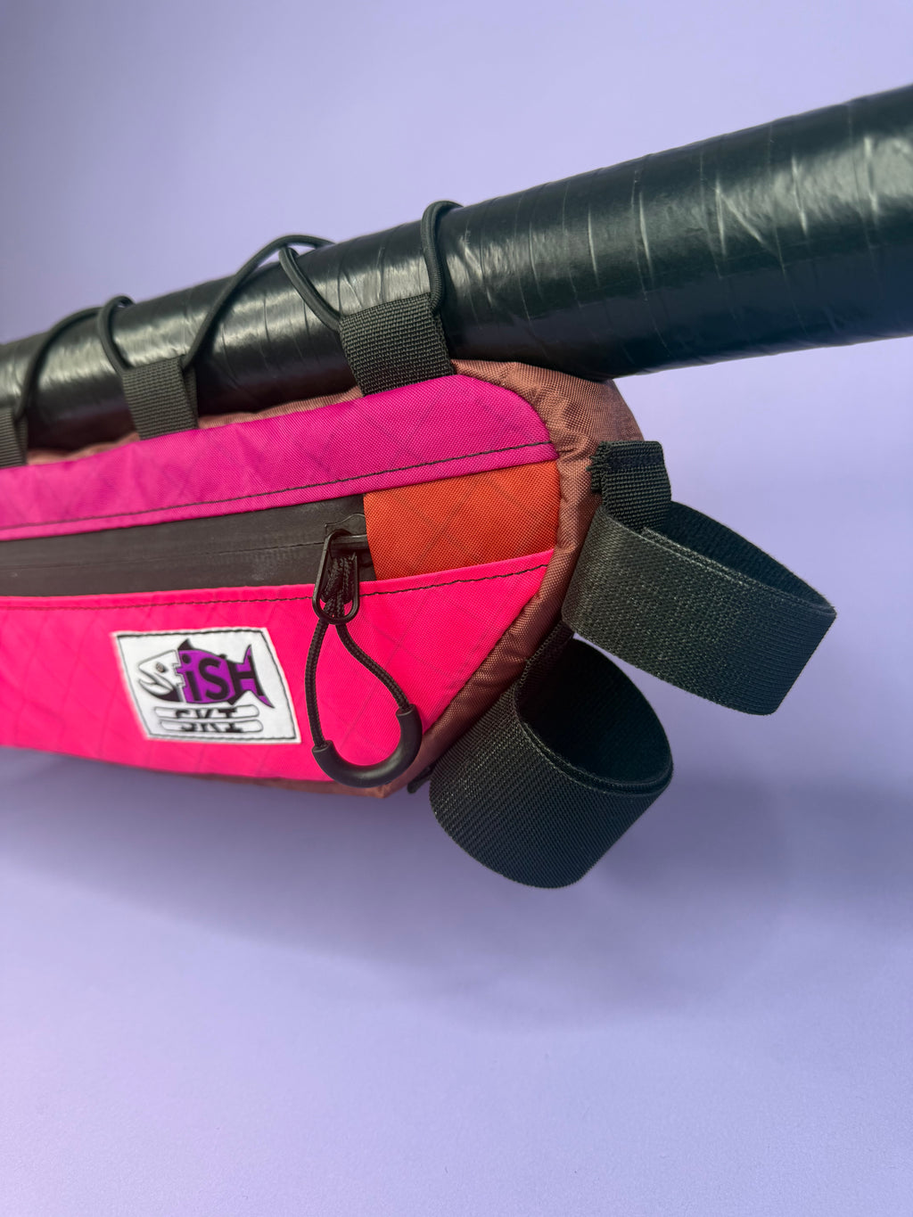 Fuchsia/Pink Half Frame Bag