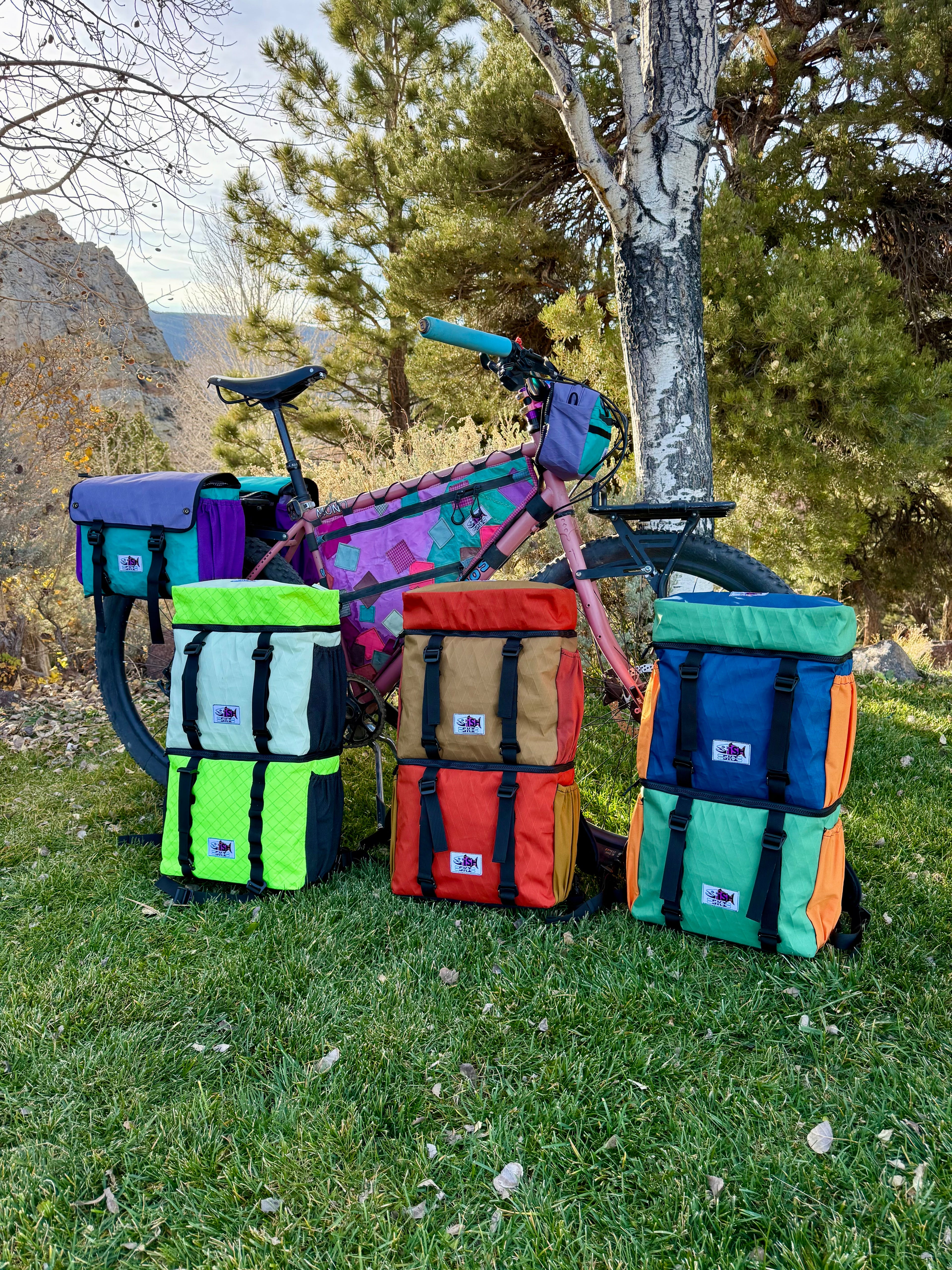 Custom Backpack Pannier Deposit