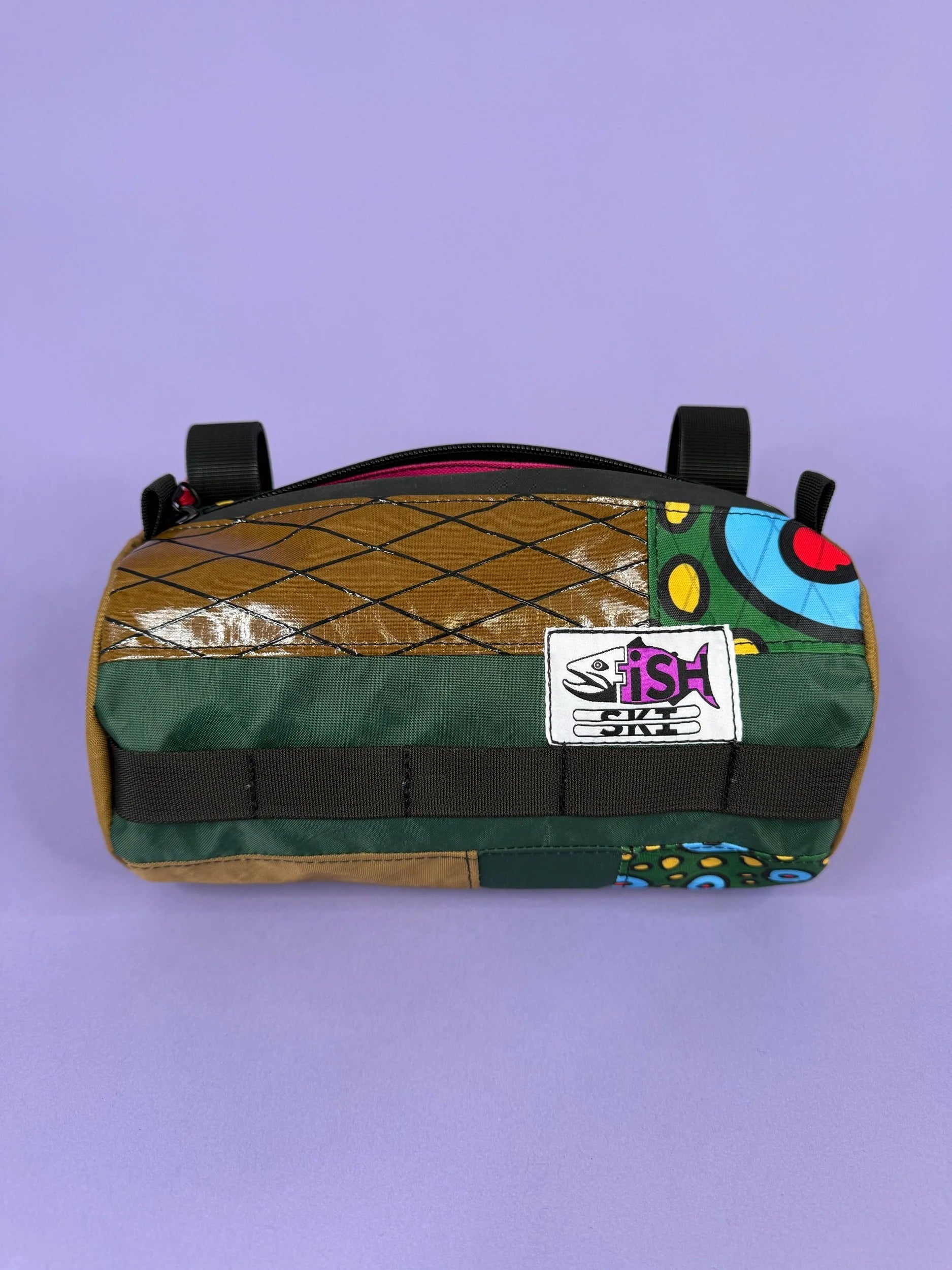 Patchwork 10" Handlebar Burrito