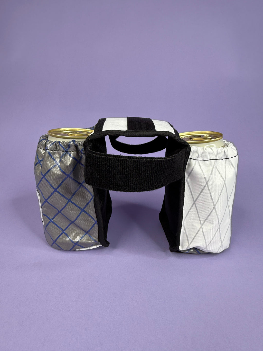 Grey/White 2-Pack Beverage Carrier