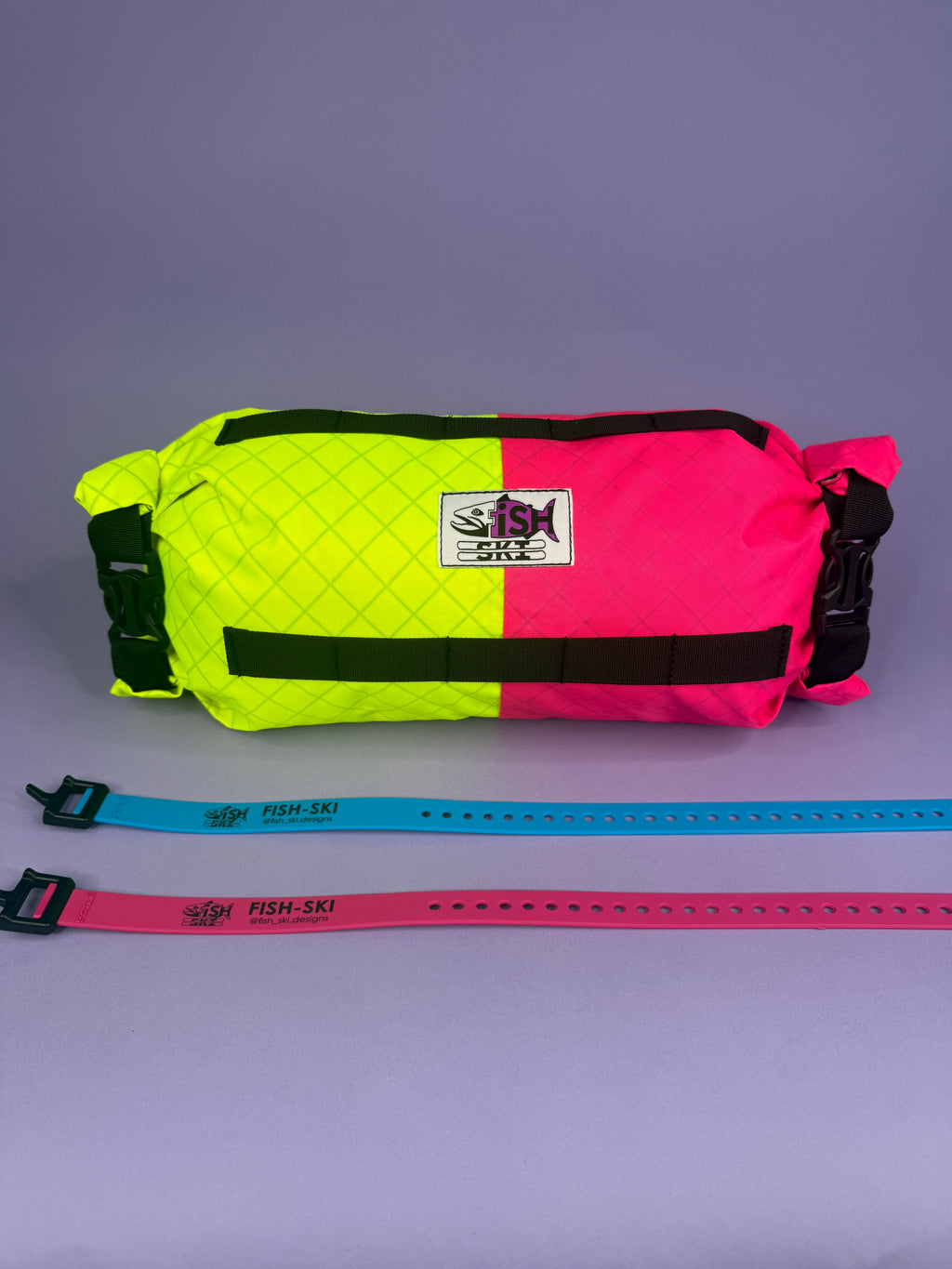 High-Vis/Pink Double Roll Bag
