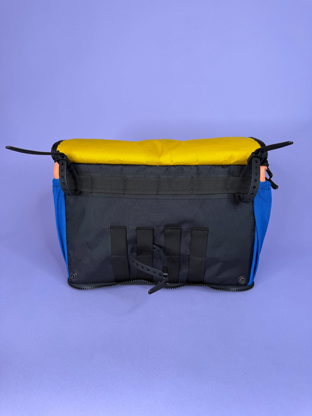 Coral/Goldenrod Backpack Pannier