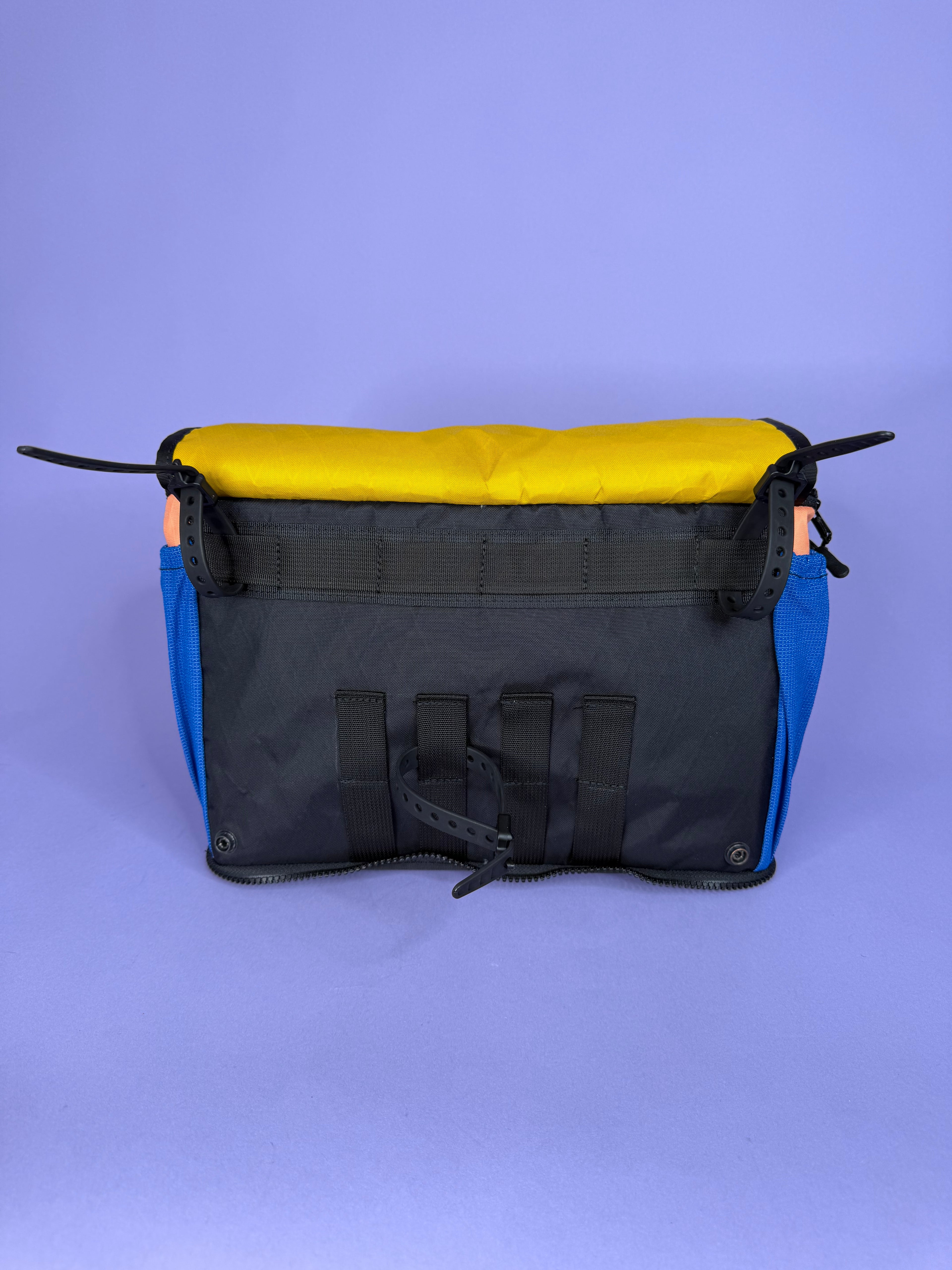 Coral/Goldenrod Backpack Pannier