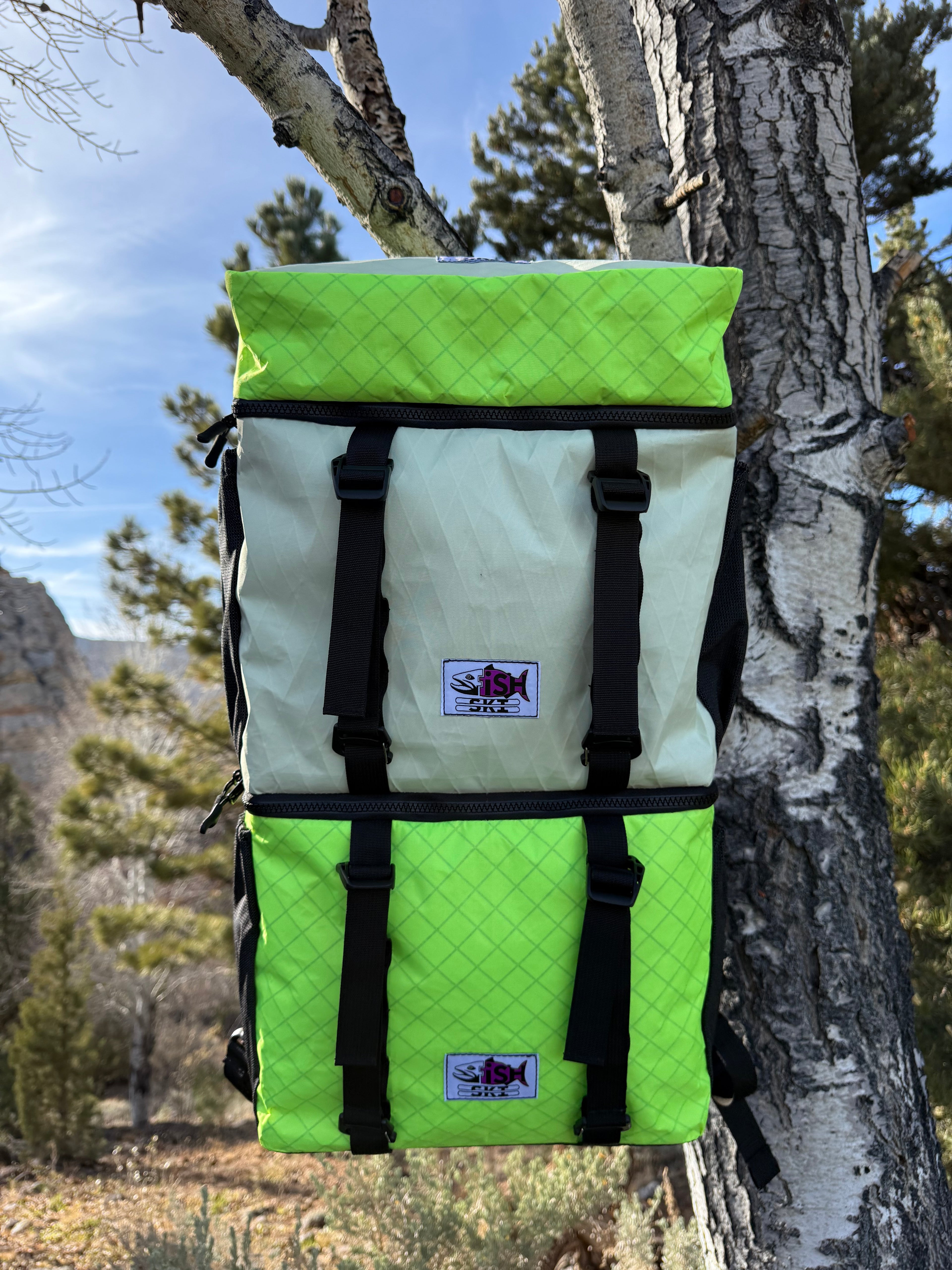 Seafoam/High-Vis Backpack Pannier