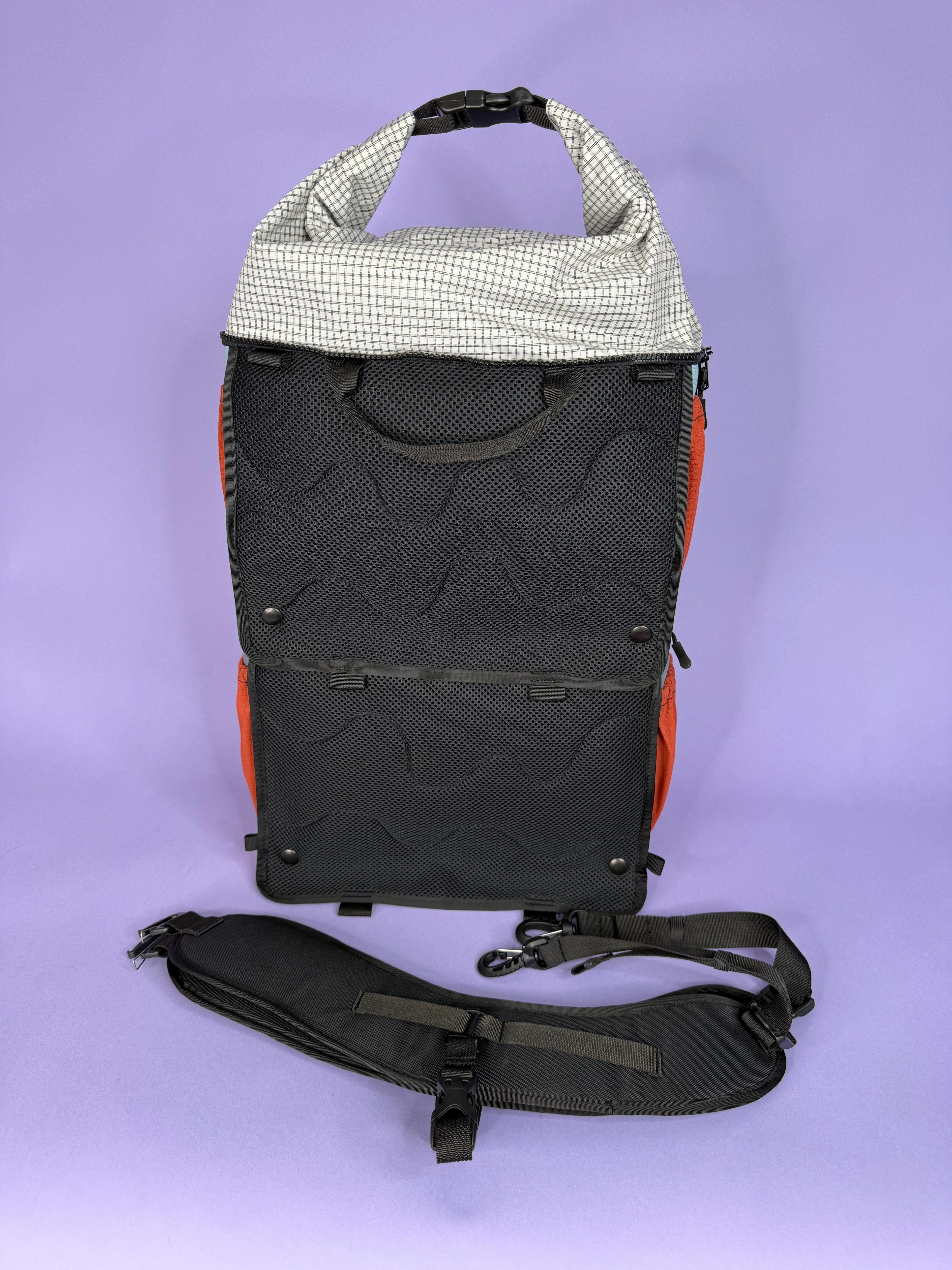 Glacier Blue/Grey Backpack Pannier