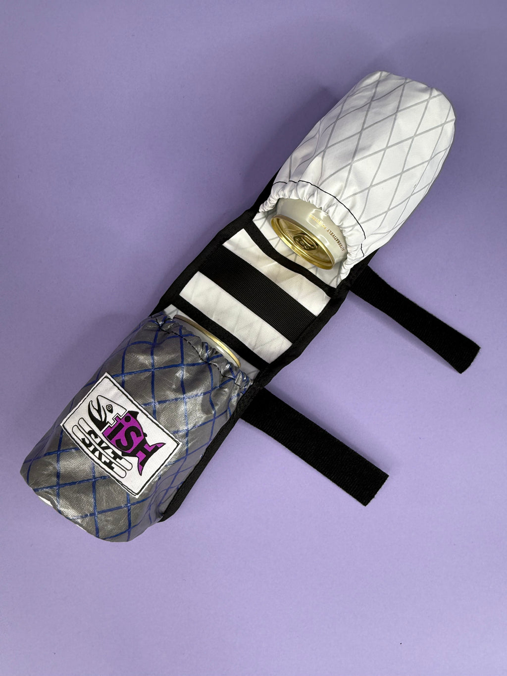 Grey/White 2-Pack Beverage Carrier