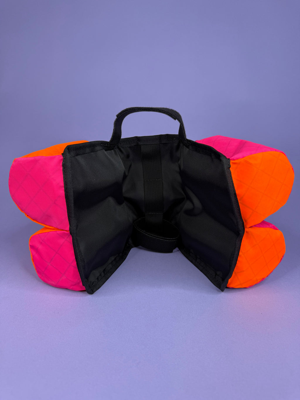 Orange/Pink 4-Pack Beverage Carrier