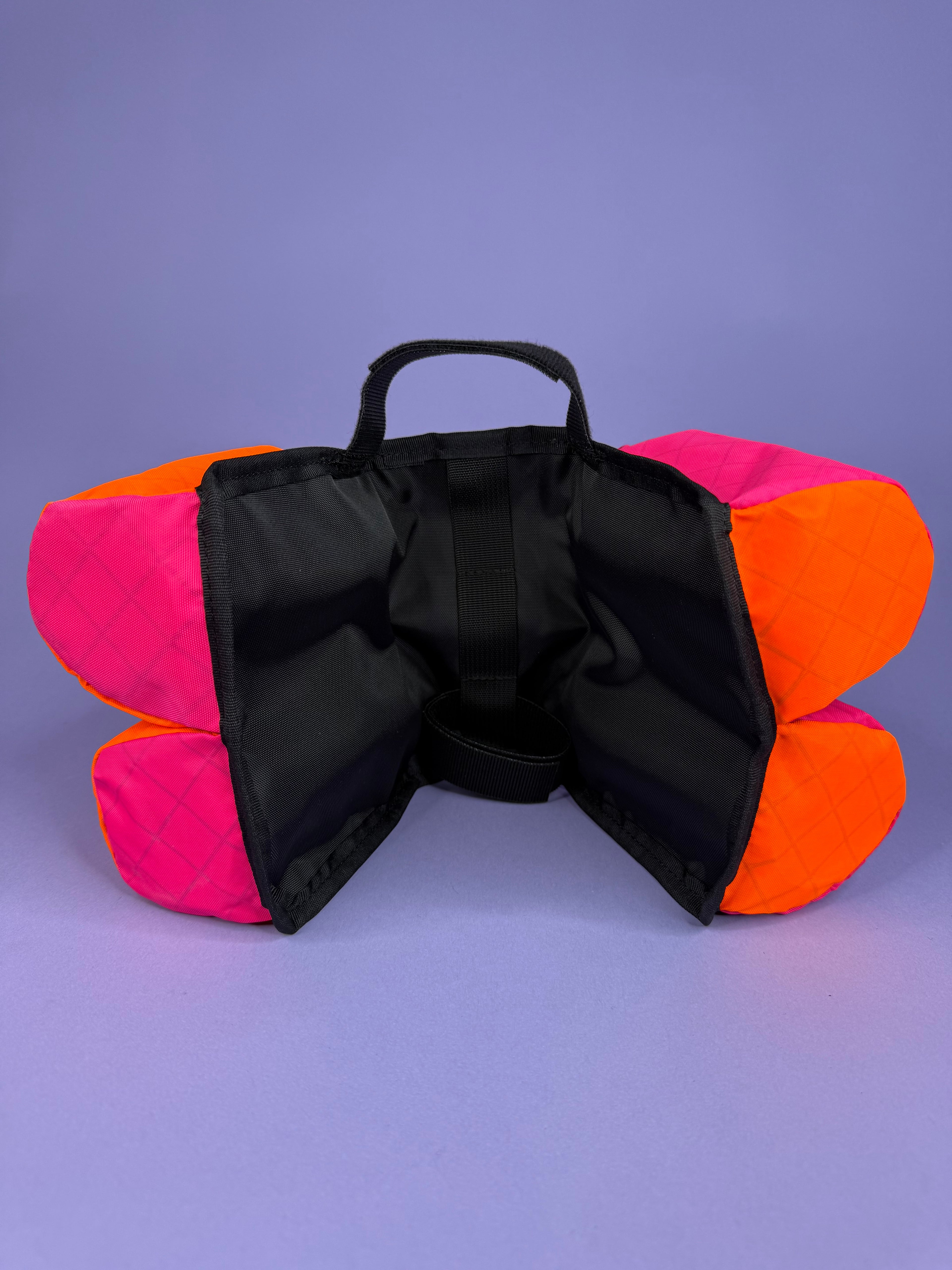 Orange/Pink 4-Pack Beverage Carrier