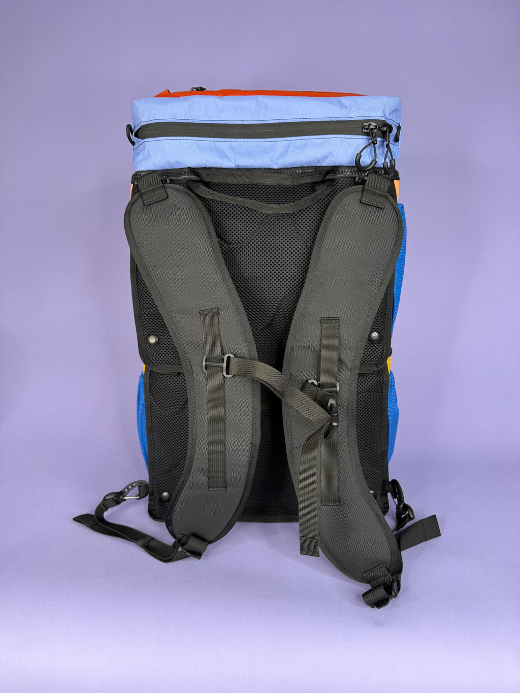 Coral/Goldenrod Backpack Pannier