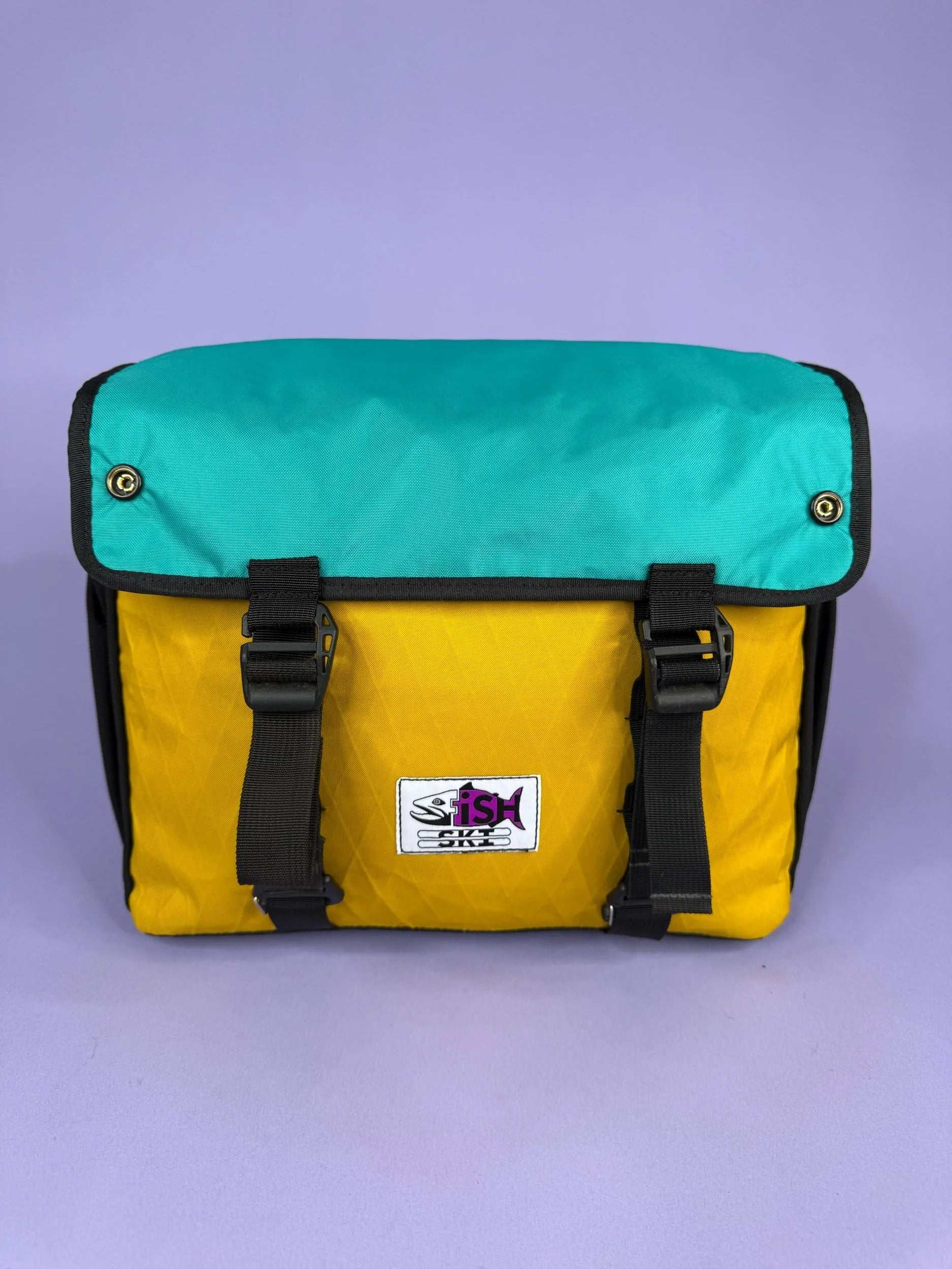 Goldenrod/Teal/Pink Backpack Pannier