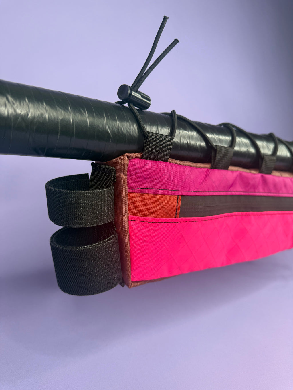 Fuchsia/Pink Half Frame Bag